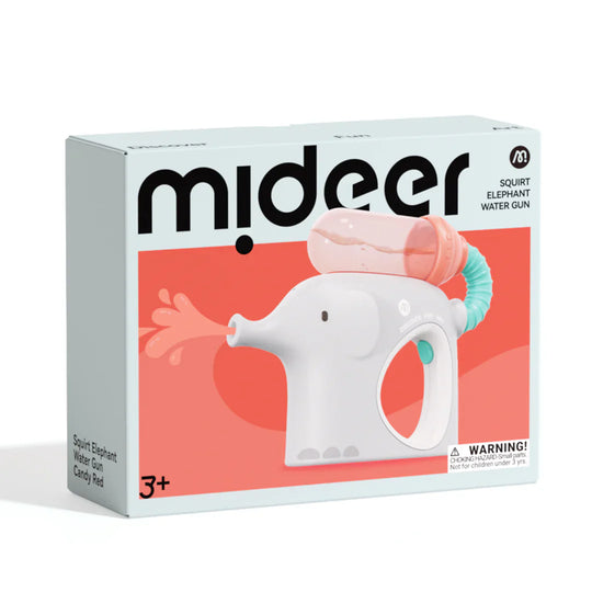 Mideer - Squirt Olifant waterpistool - Candy Red