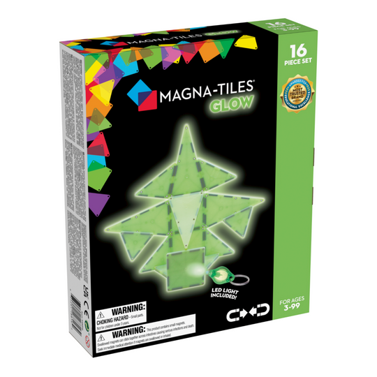 Magna-Tiles® Glow 16-Tie-Set