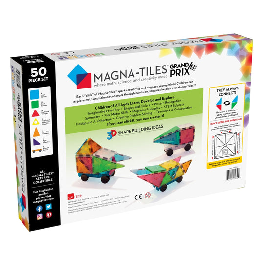 Magna-Tiles® Grand Prix Frost 50-Stück-Set