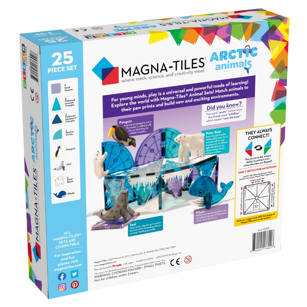 Magna-Tiles® Arktische Tiere 25 Stück Set