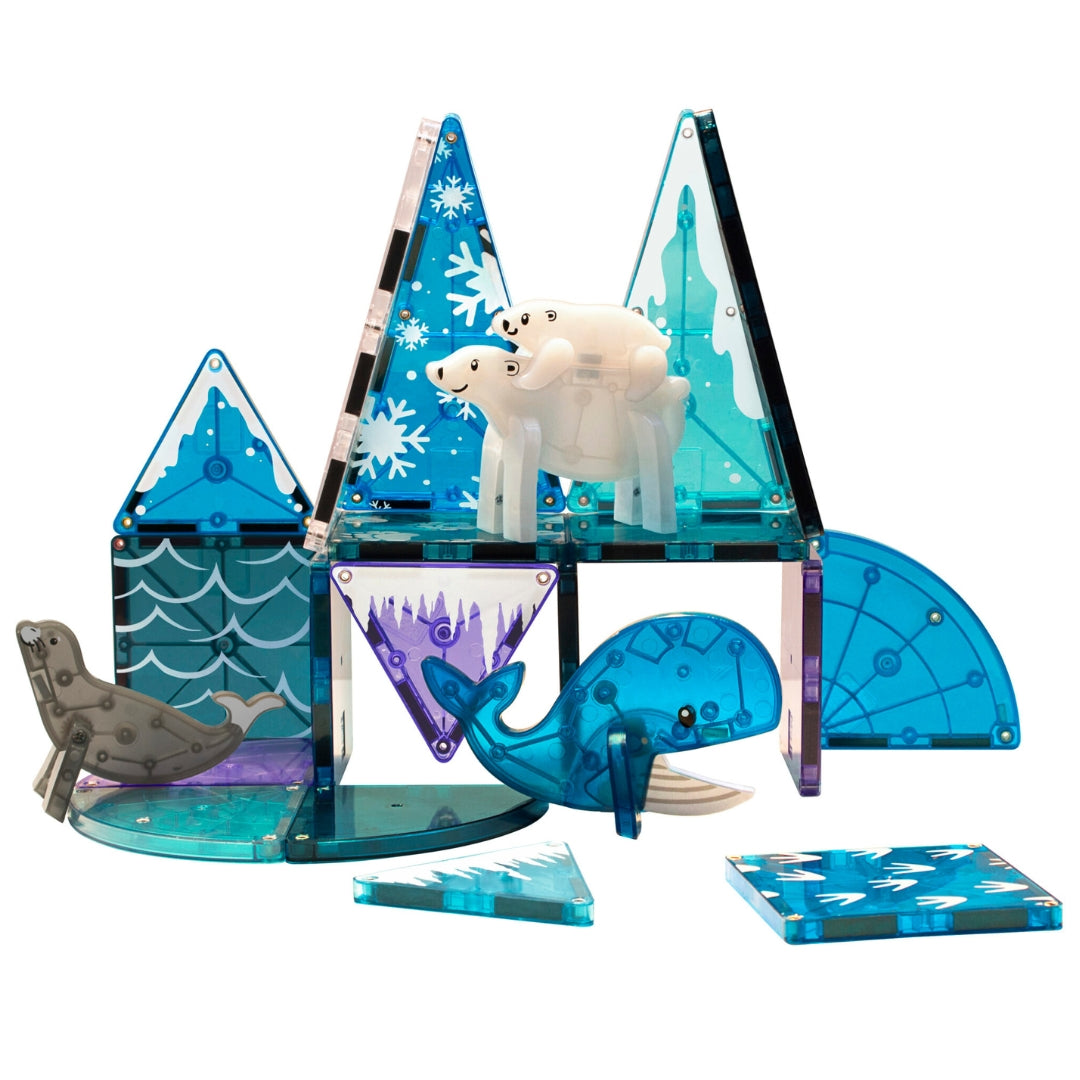 Magna-Tiles® Arktische Tiere 25 Stück Set