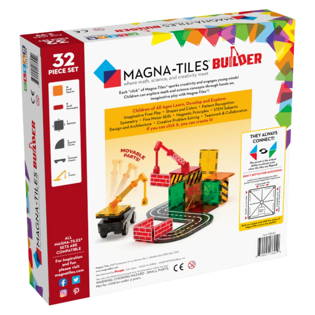 Magna Tiles® Builder 32-teiliges Set