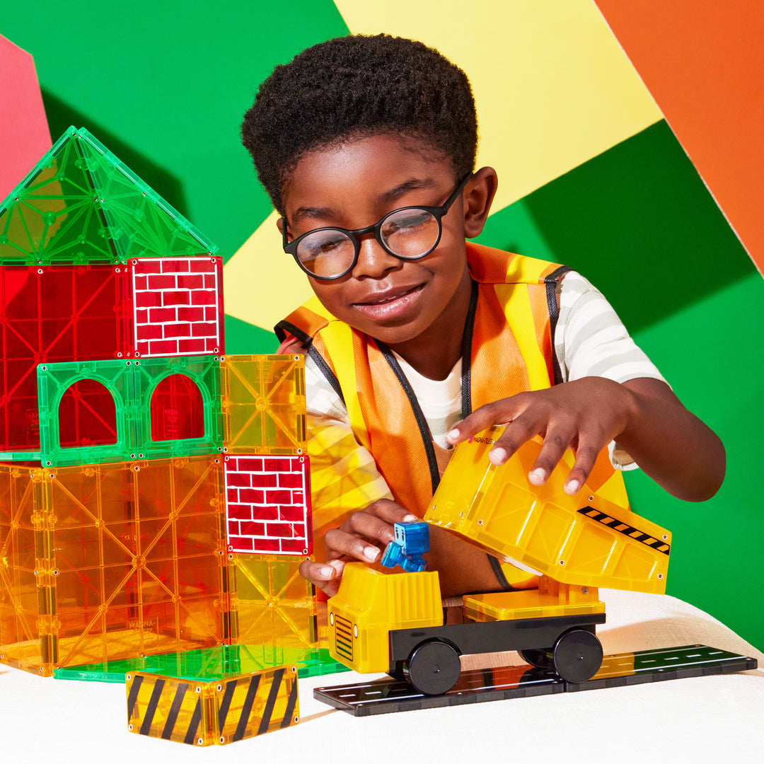 Magna-Tiles® Builder XL 50-Stück-Set