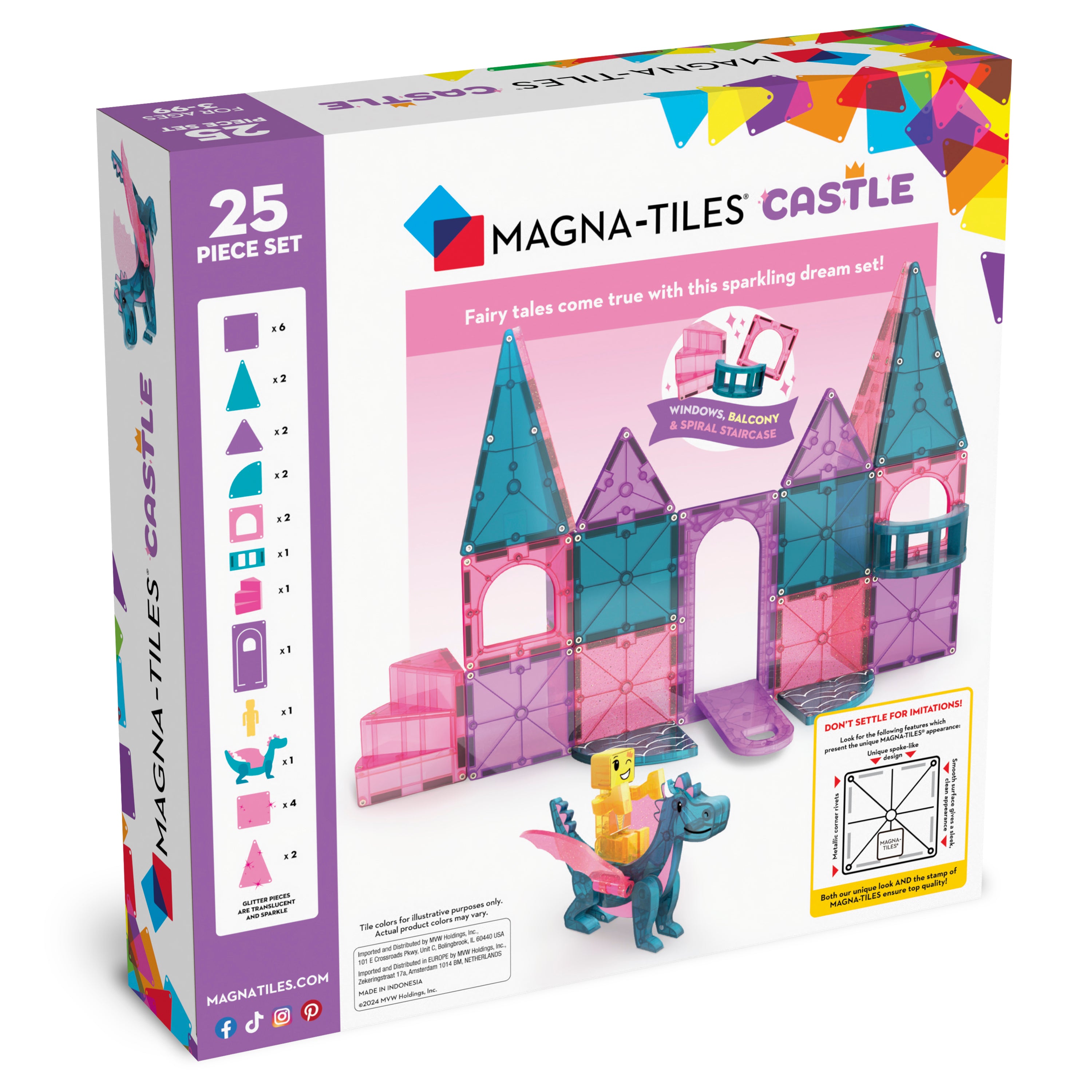 Magna-Tiles® Castle 25-teiliges Set