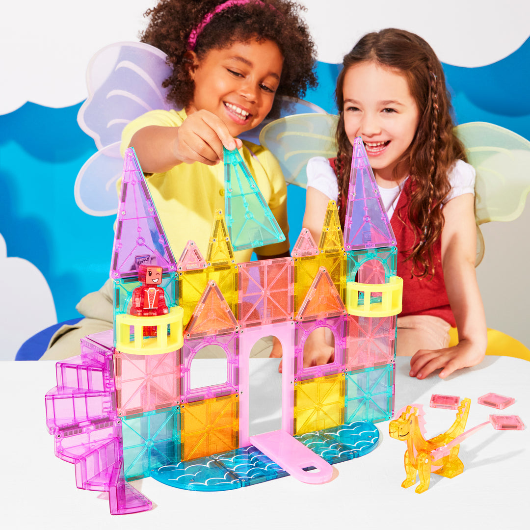 Magna-Tiles® Castle DLX 48-Stück-Set