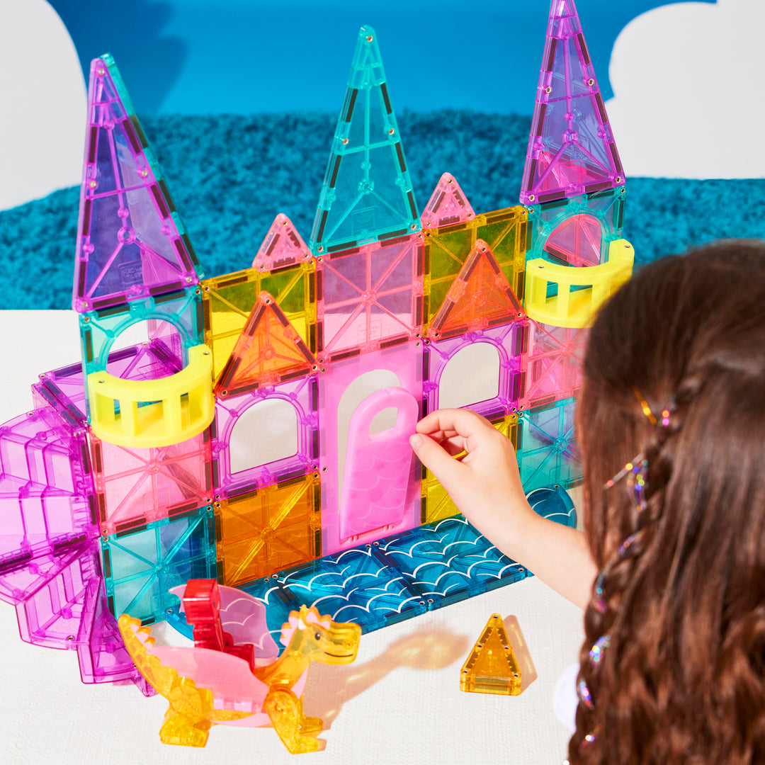 Magna-Tiles® Castle DLX 48-Stück-Set