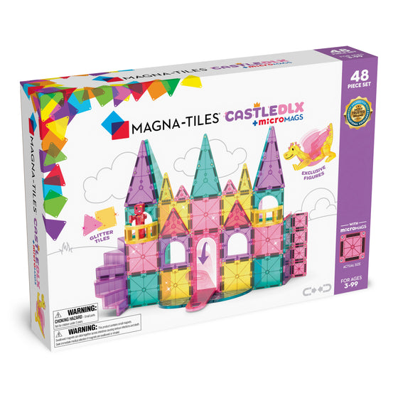 Magna-Tiles® Castle DLX 48-Stück-Set