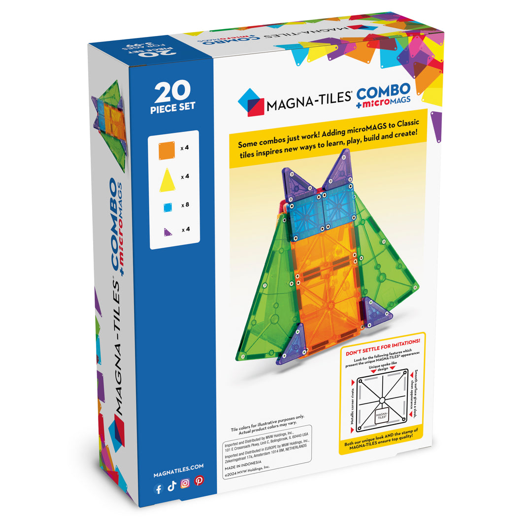 Magna-Tiles® Combo 20-teiliges Set