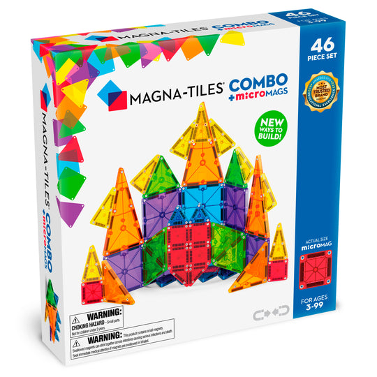 Magna-Tiles® Combo 46-Stück-Set