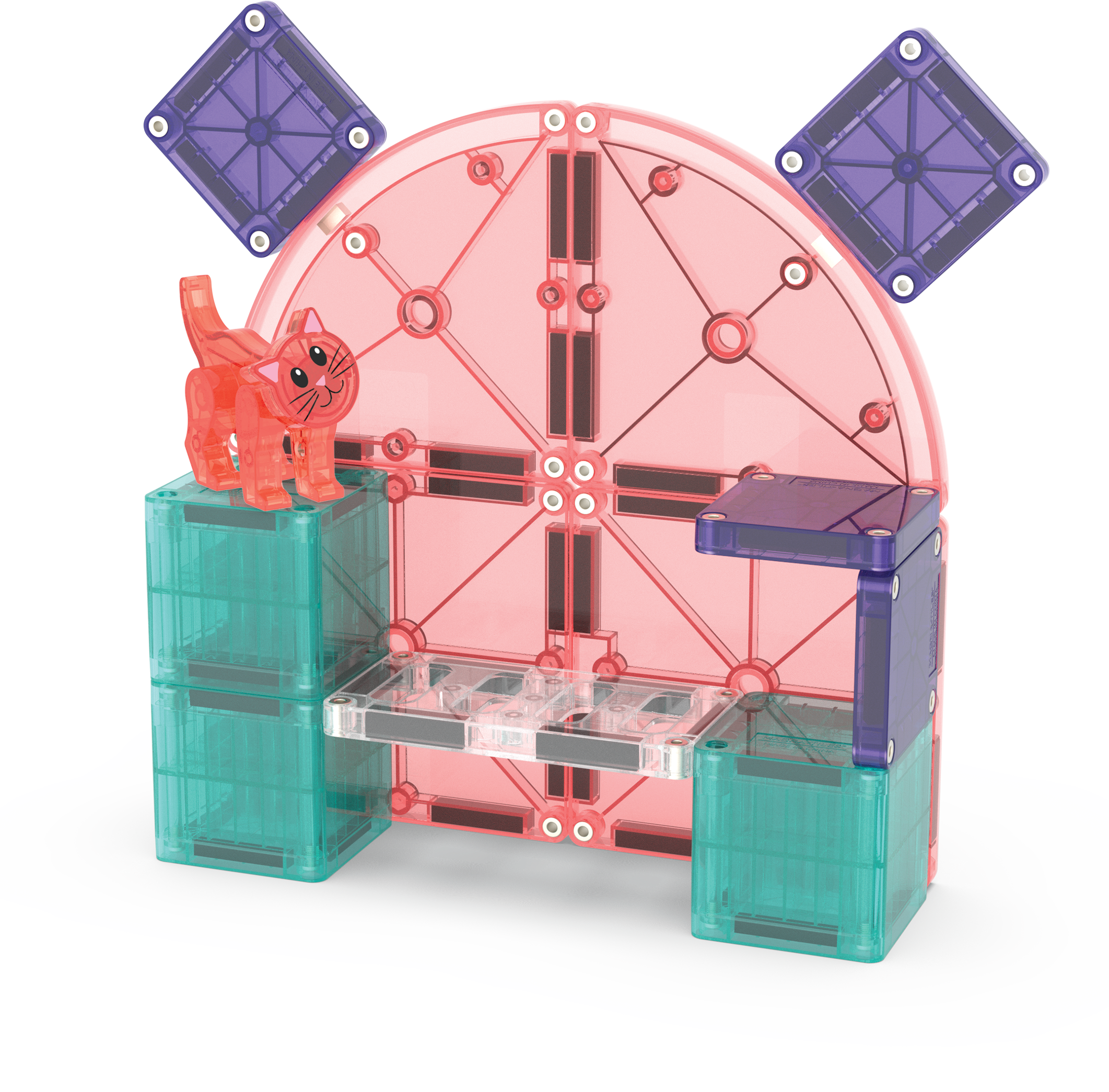 MAGNA-TILES - Cat Tree 13-Piece Set (NEW COLLECTION 2025)