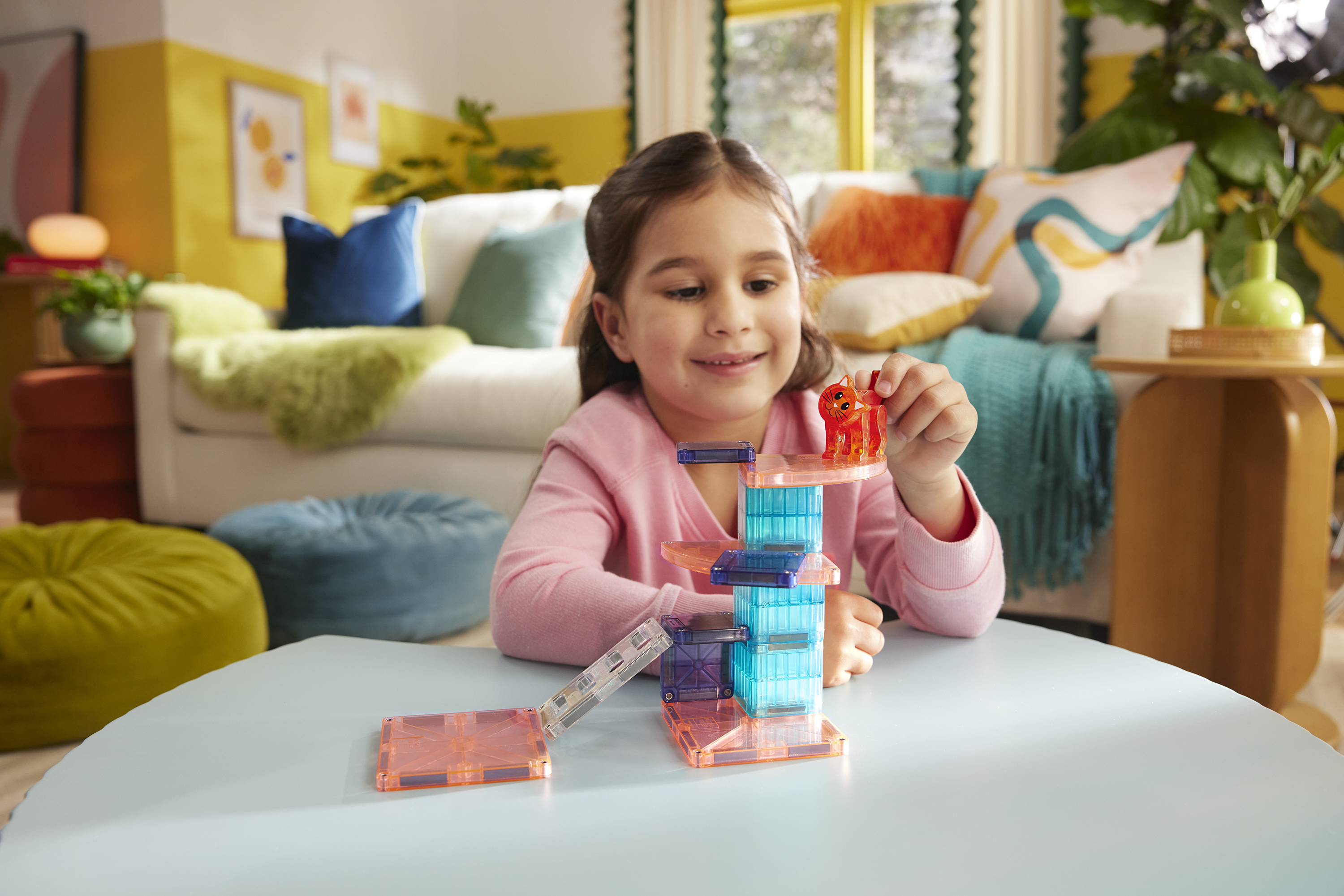MAGNA-TILES - Cat Tree 13-Piece Set (NEW COLLECTION 2025)
