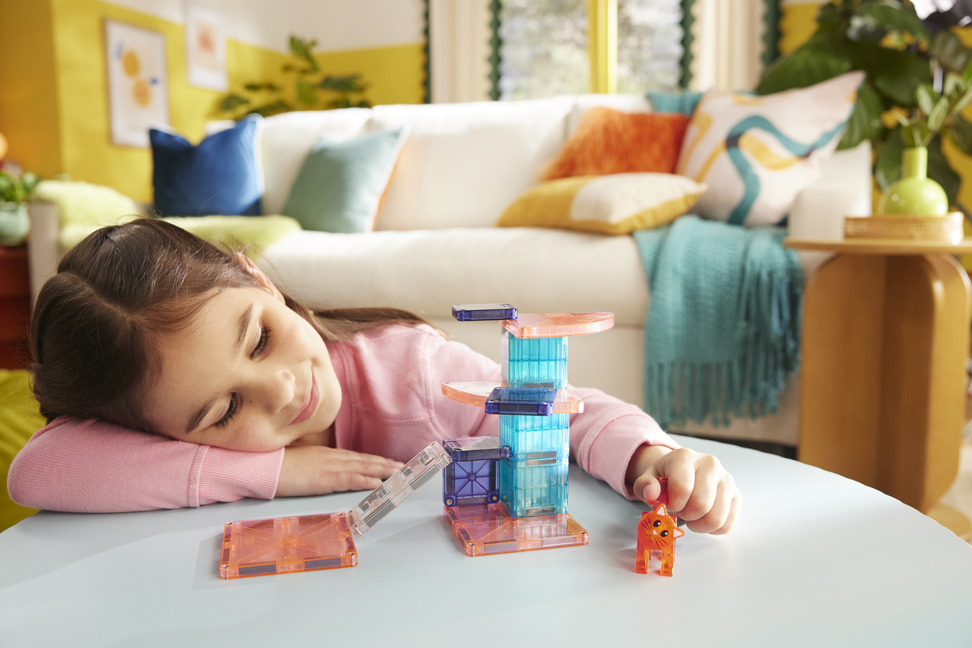 MAGNA-TILES - Cat Tree 13-Piece Set (NEW COLLECTION 2025)