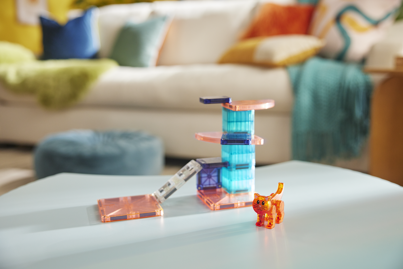 MAGNA-TILES - Cat Tree 13-Piece Set (NEW COLLECTION 2025)