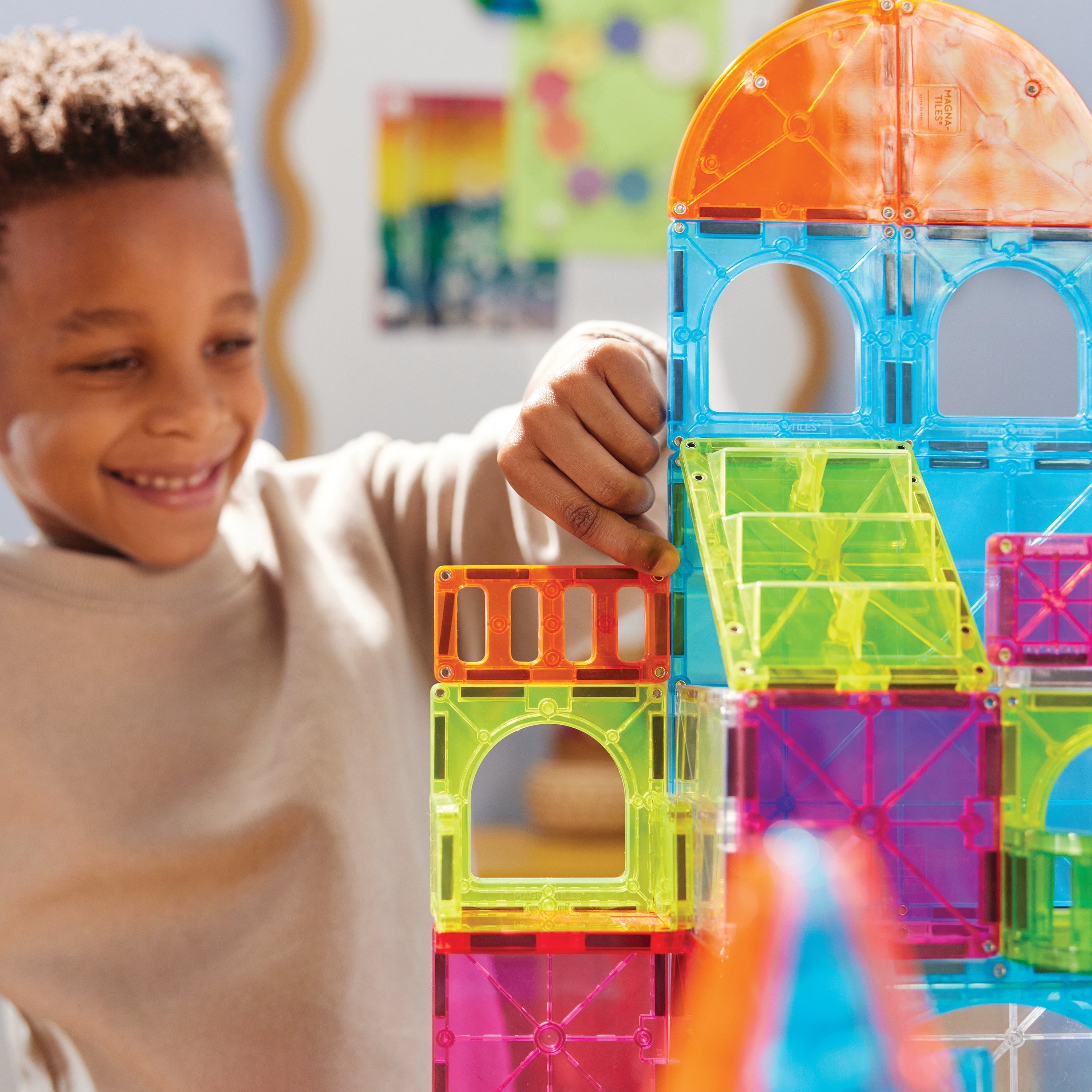 MAGNA-TILES - City Center 110-Piece Set (NEW COLLECTION 2025)