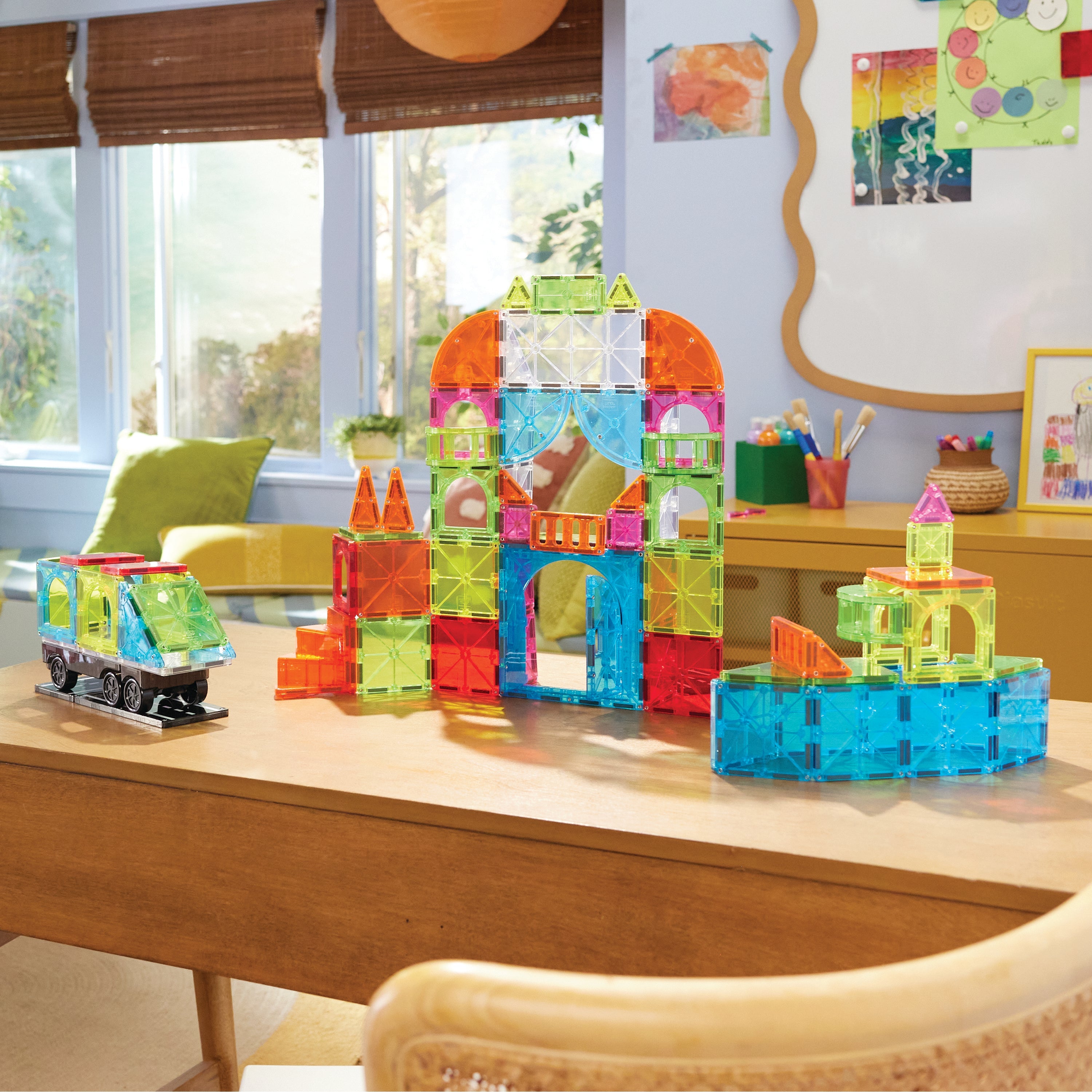 MAGNA-TILES - City Center 110-Piece Set (NEW COLLECTION 2025)