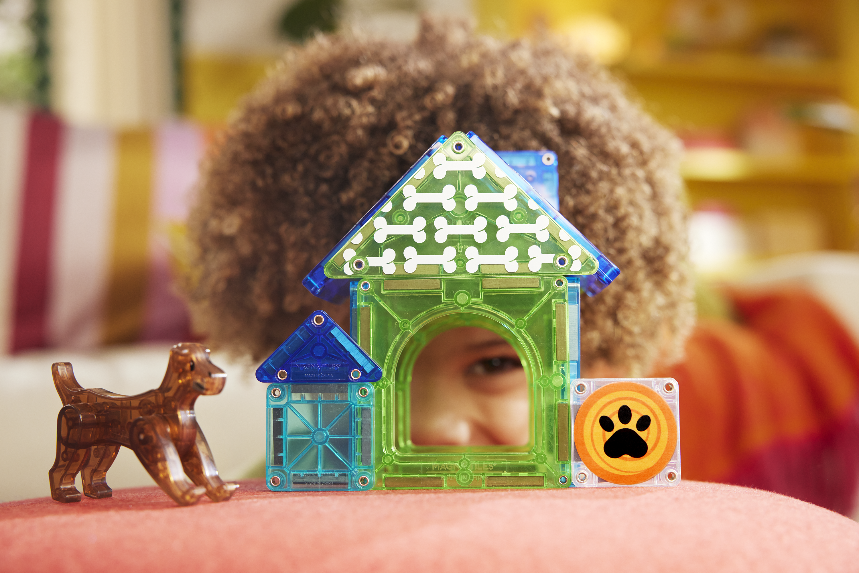 MAGNA-TILES - Dog house 13-Piece Set (NEW COLLECTION 2025)