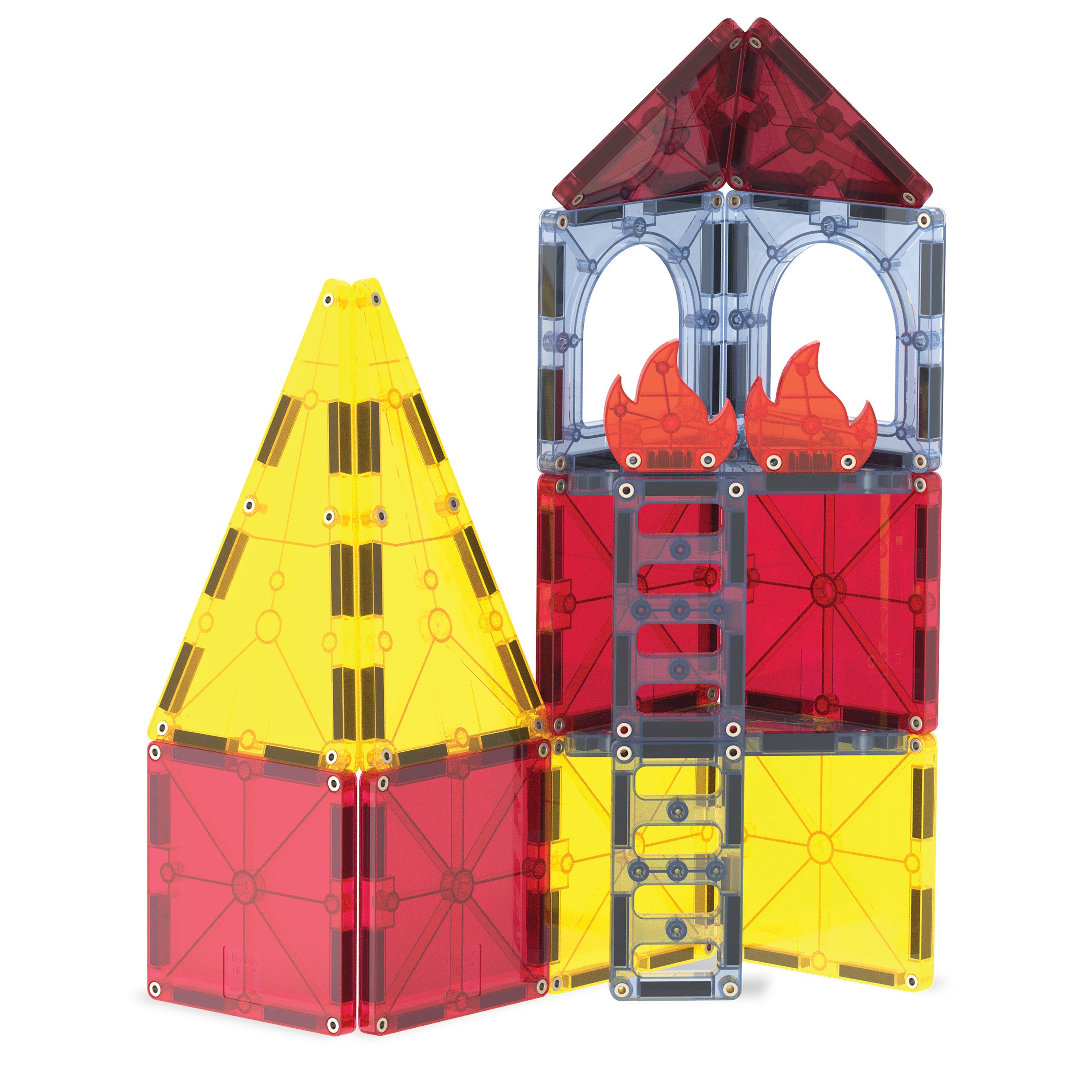 MAGNA-TILES - Fire Station 27-Piece Set (NEW COLLECTION 2025)
