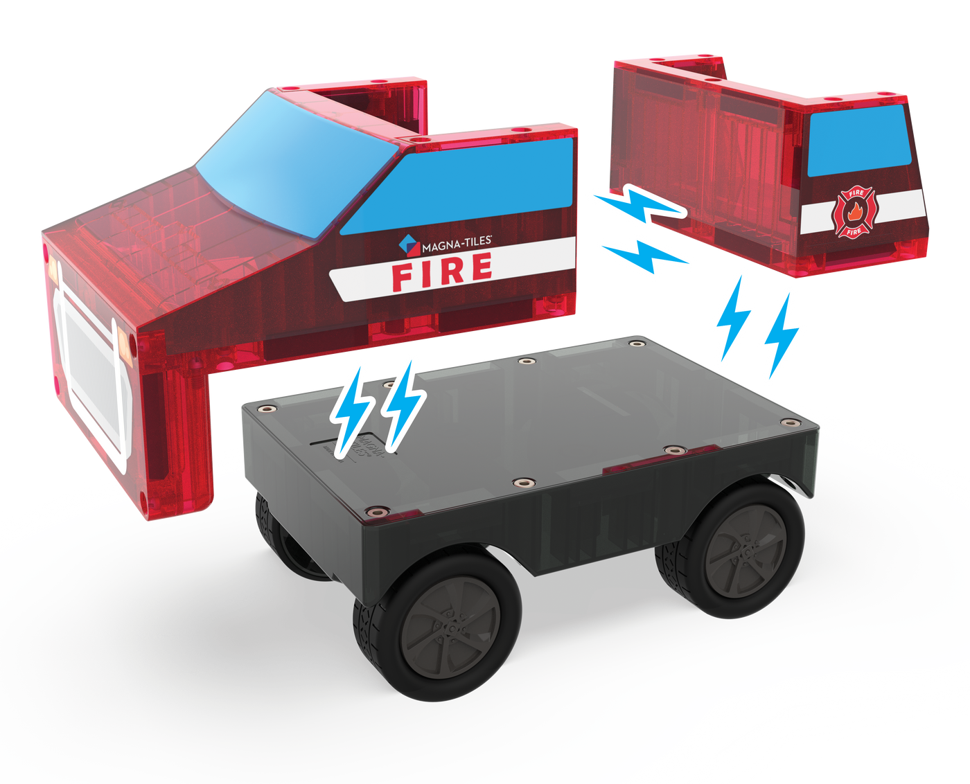 MAGNA-TILES - Fire Station 27-Piece Set (NEW COLLECTION 2025)