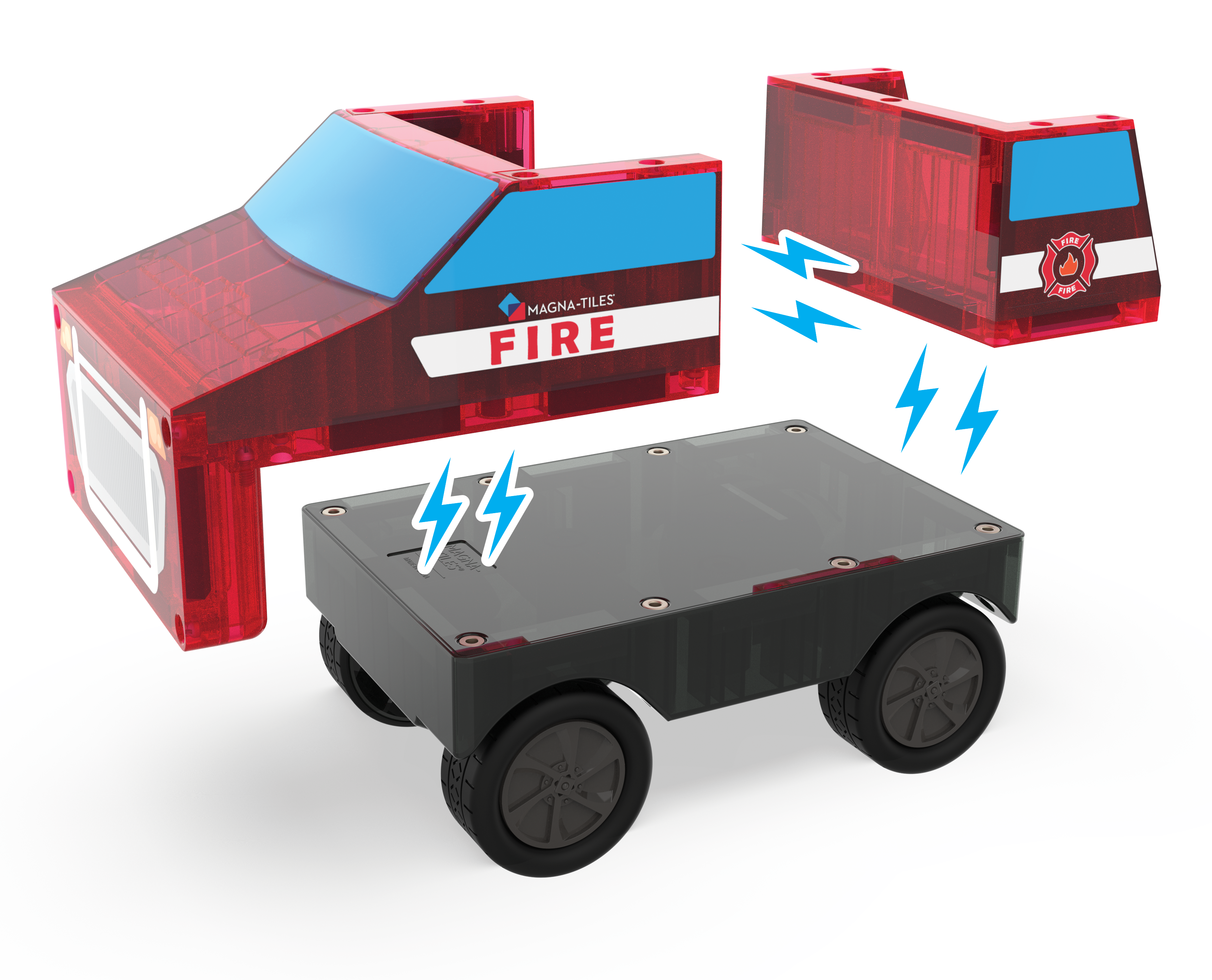 MAGNA-TILES - Fire Station 27-Piece Set (NEW COLLECTION 2025)