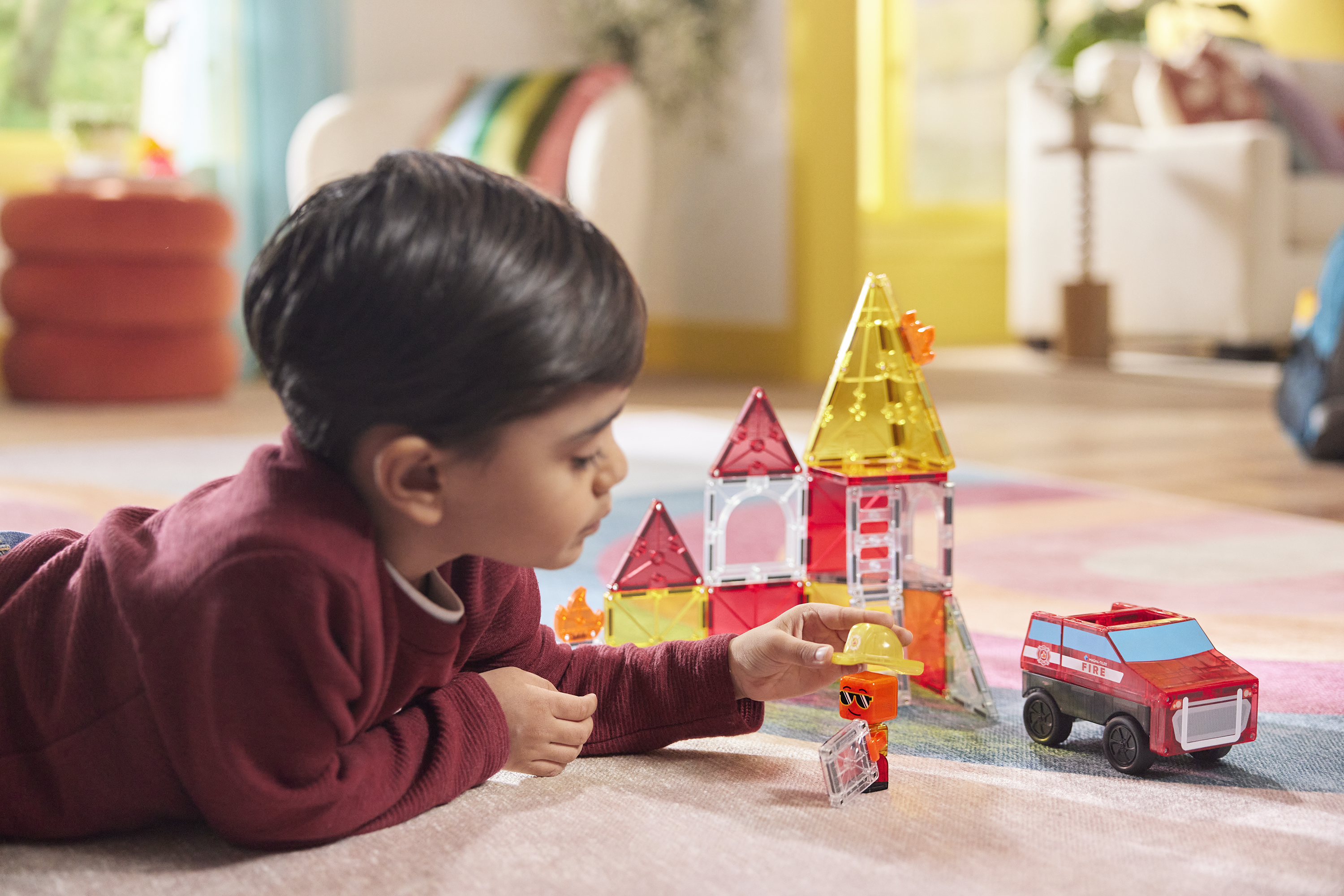 MAGNA-TILES - Fire Station 27-Piece Set (NEW COLLECTION 2025)