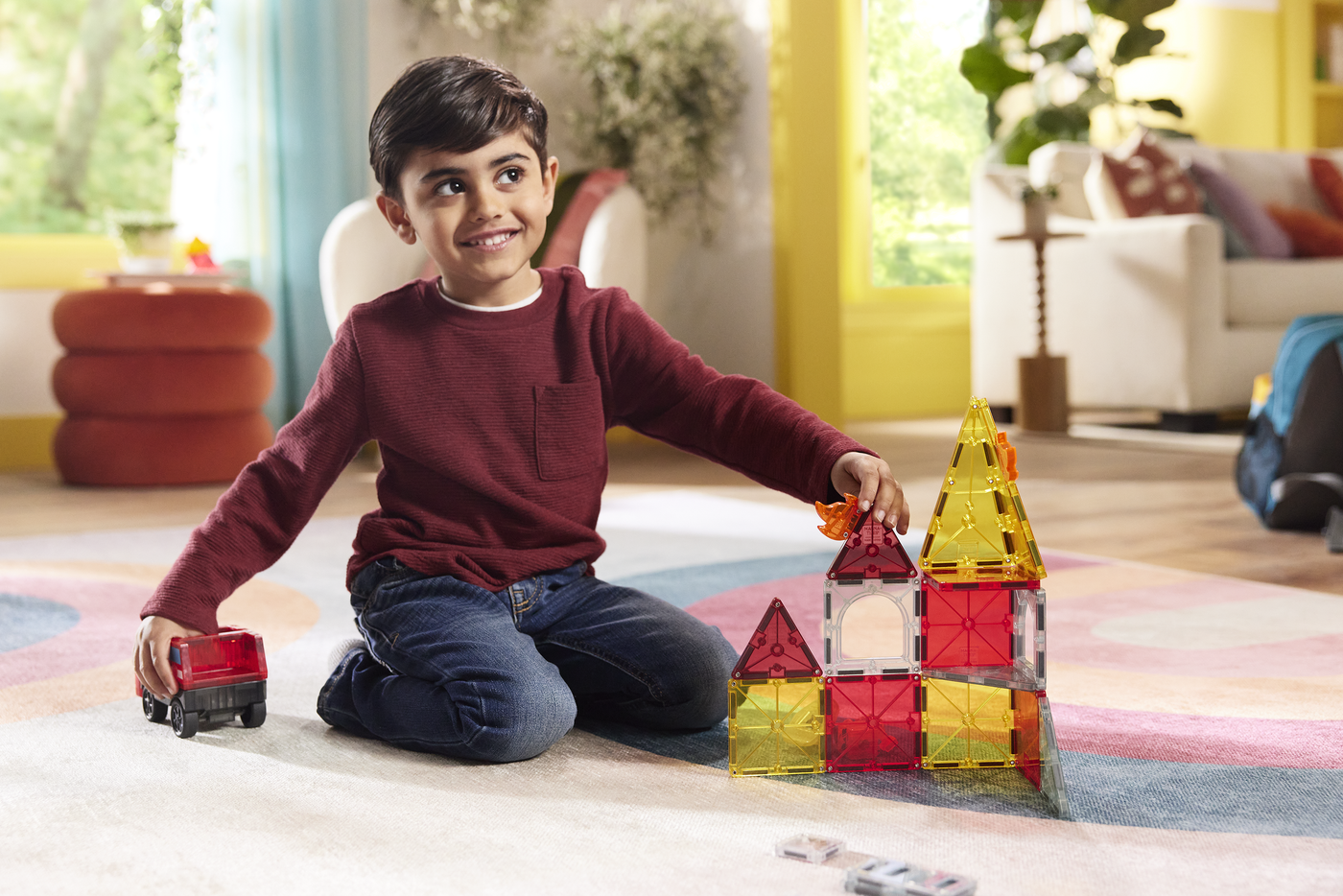 MAGNA-TILES - Fire Station 27-Piece Set (NEW COLLECTION 2025)