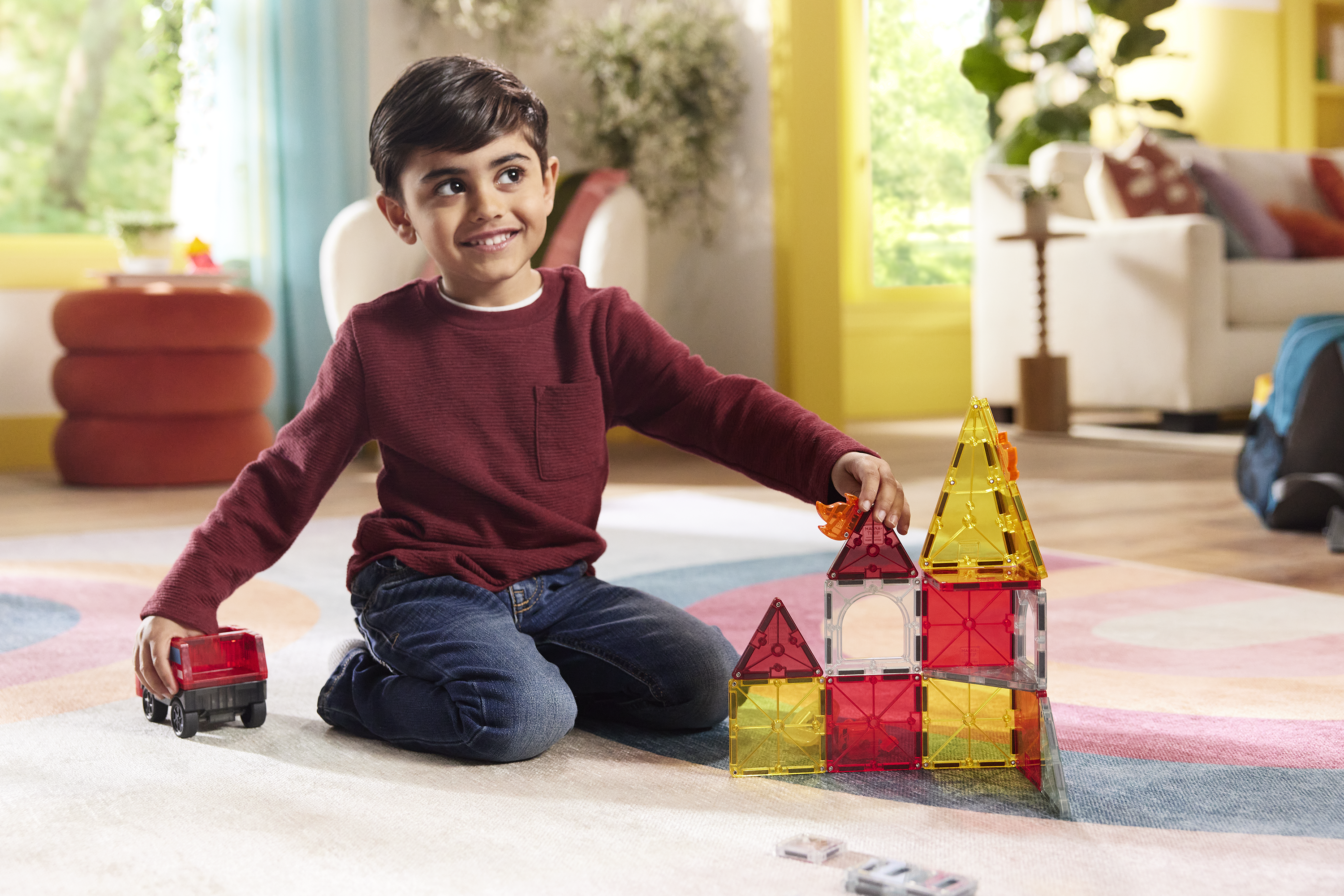 MAGNA-TILES - Fire Station 27-Piece Set (NEW COLLECTION 2025)