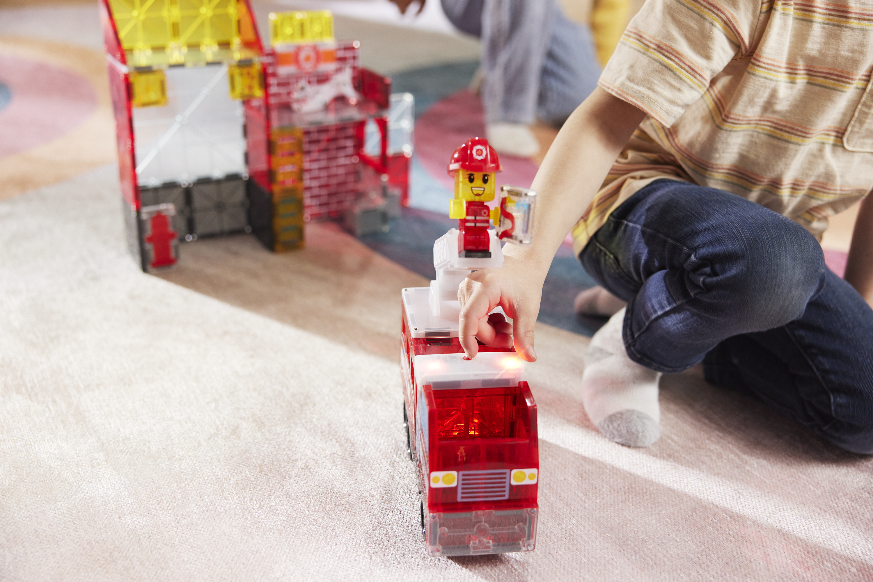 MAGNA-TILES - Fire Station 50-Piece Set (NEW COLLECTION 2025)
