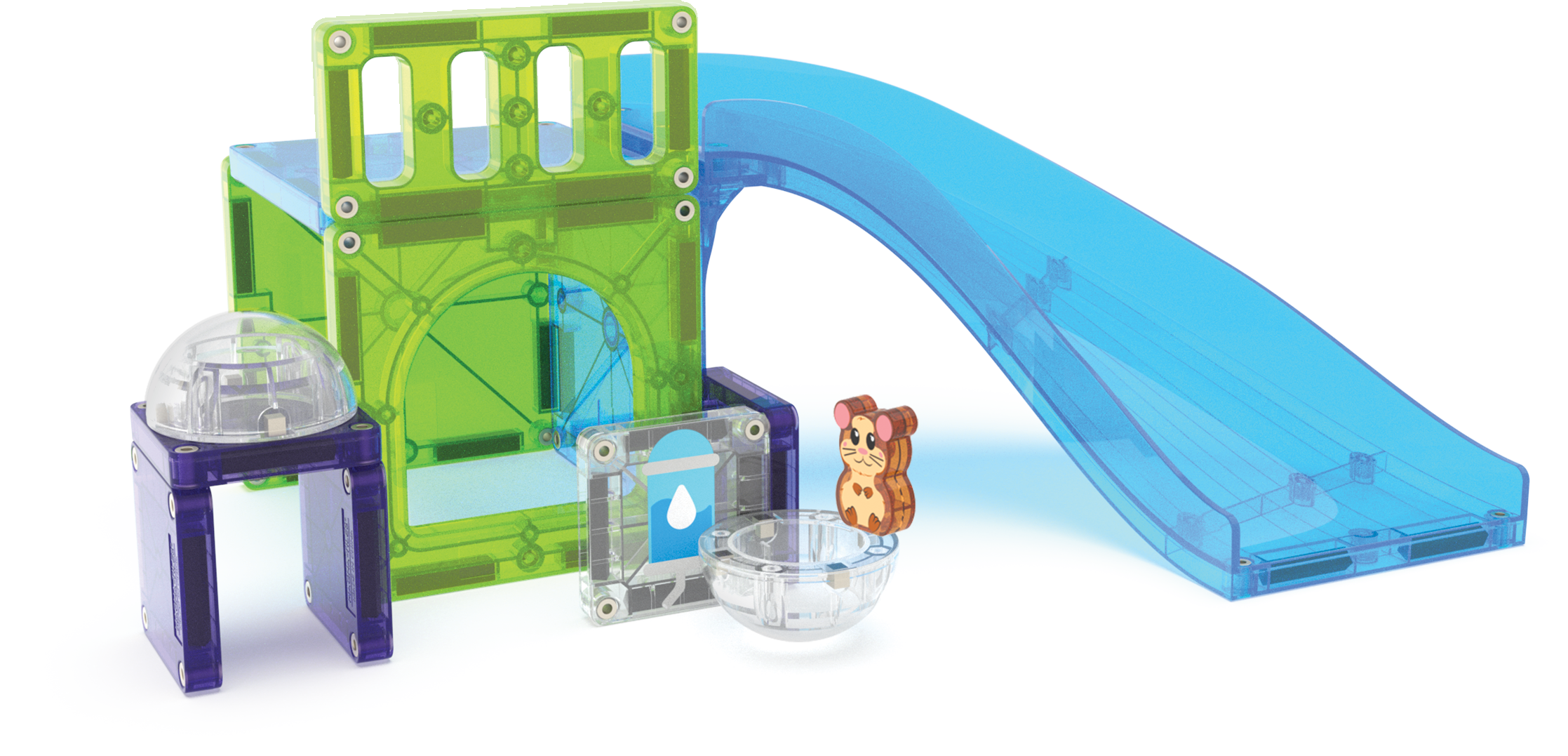 MAGNA-TILES - Hamster Ball 13-Piece Set (NEW COLLECTION 2025)