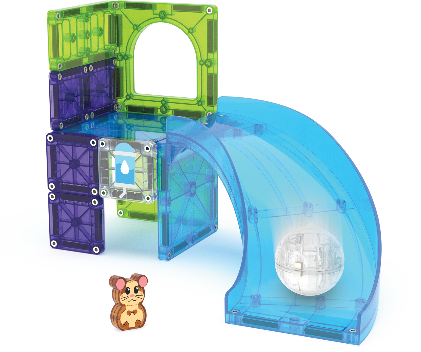 MAGNA-TILES - Hamster Ball 13-Piece Set (NEW COLLECTION 2025)