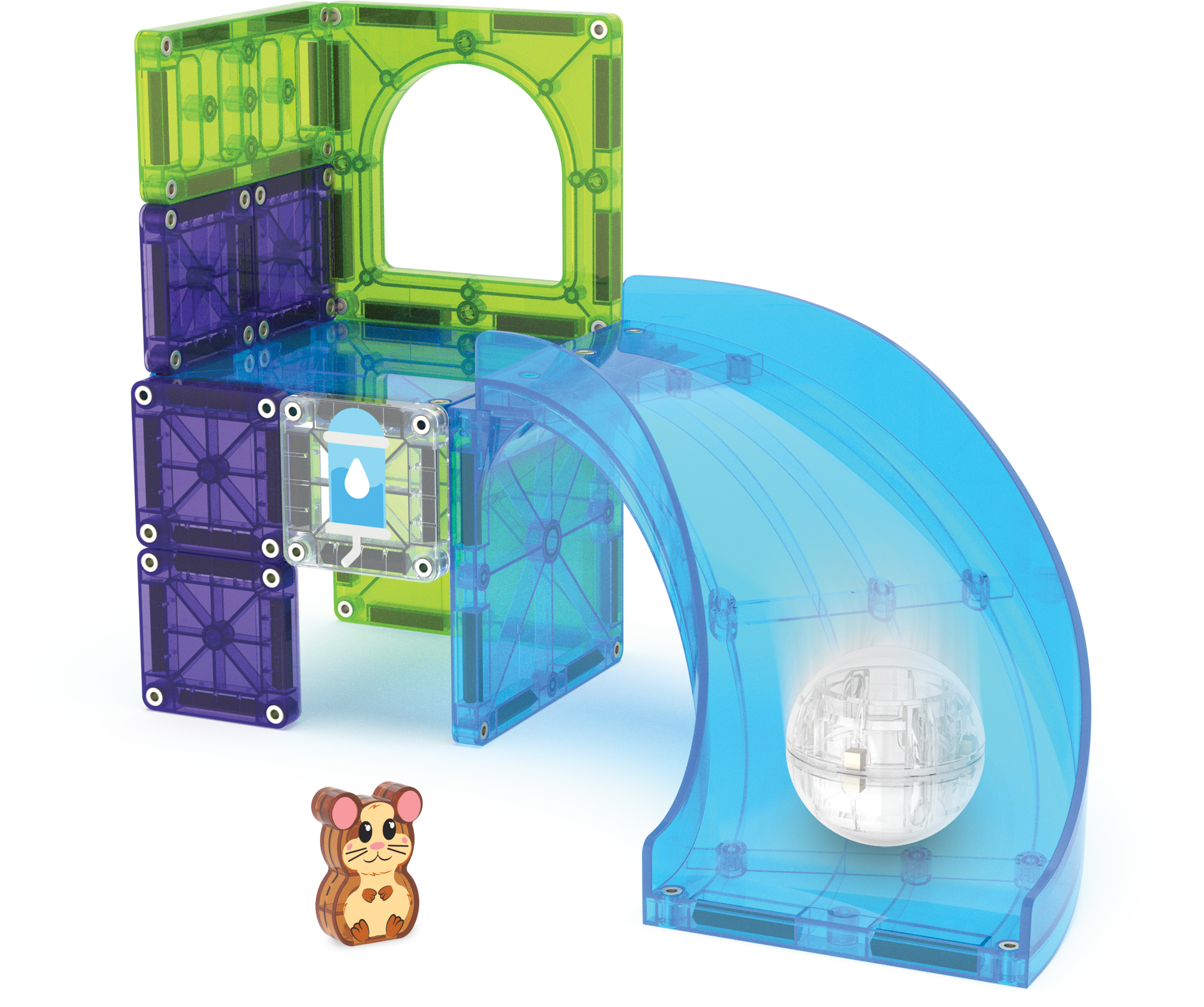MAGNA-TILES - Hamster Ball 13-Piece Set (NEW COLLECTION 2025)