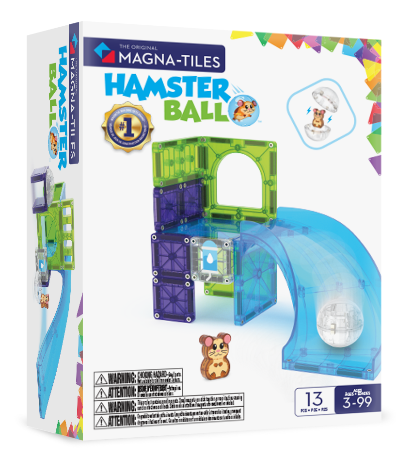 MAGNA-TILES - Hamster Ball 13-Piece Set (NEW COLLECTION 2025)