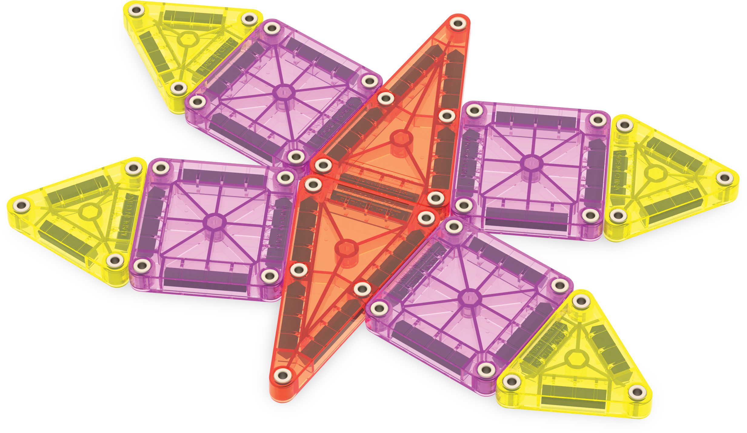 MAGNA-TILES - Travel Set Deluxe - 55 piece (NEW COLLECTION 2025)
