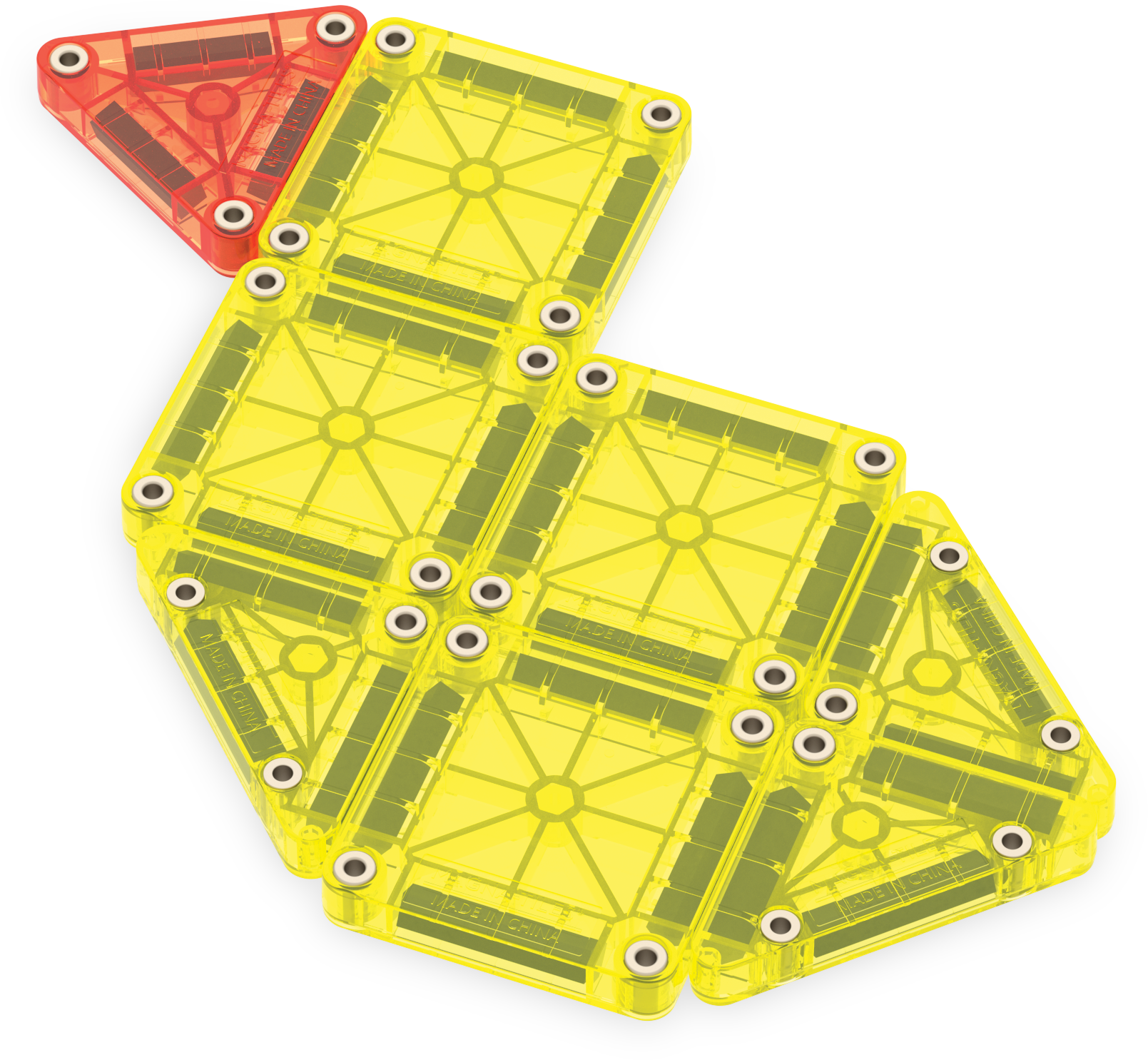 MAGNA-TILES - Travel Set Deluxe - 55 piece (NEW COLLECTION 2025)