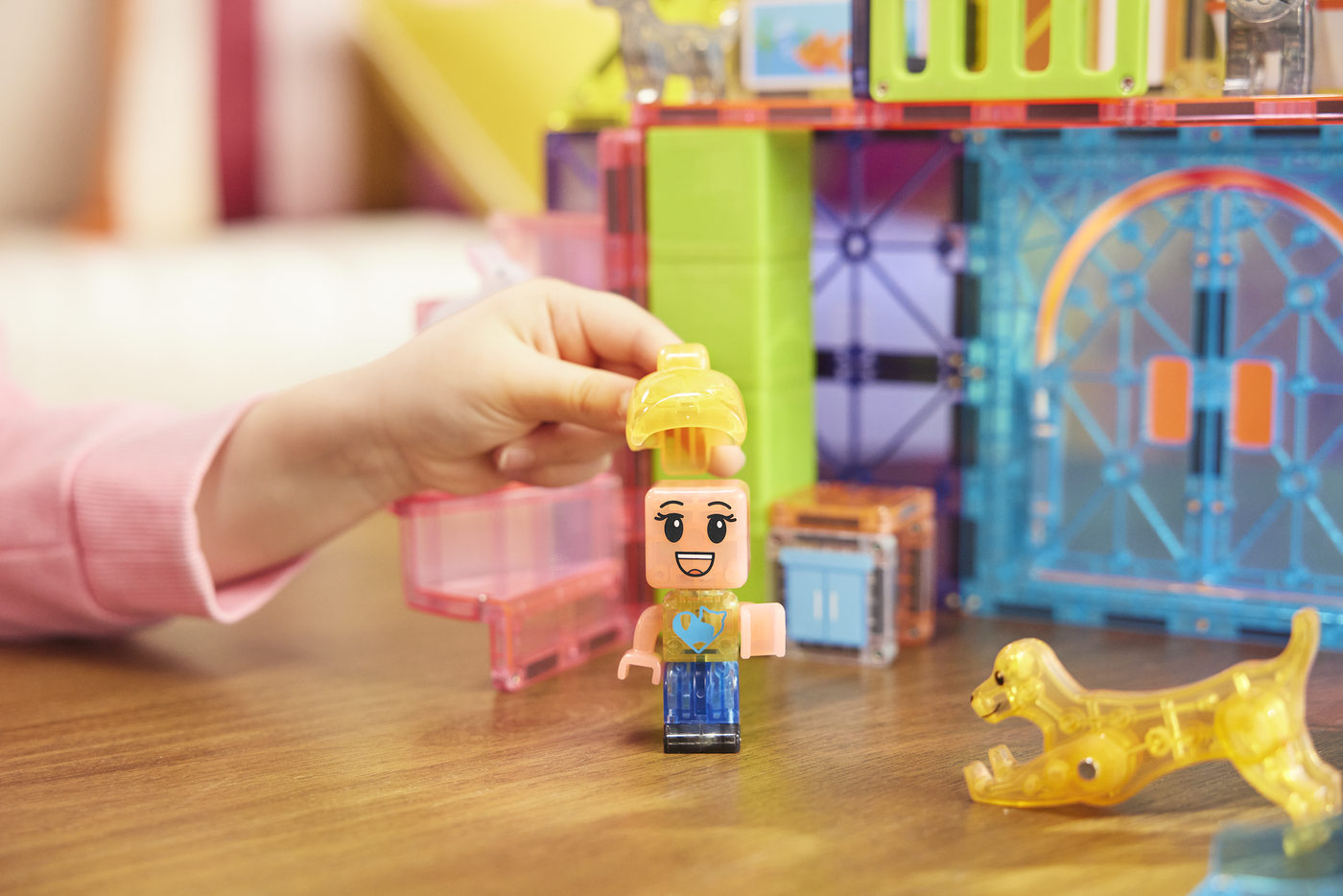 MAGNA-TILES - Pet Playhouse 50-Piece Set (NEW COLLECTION 2025)