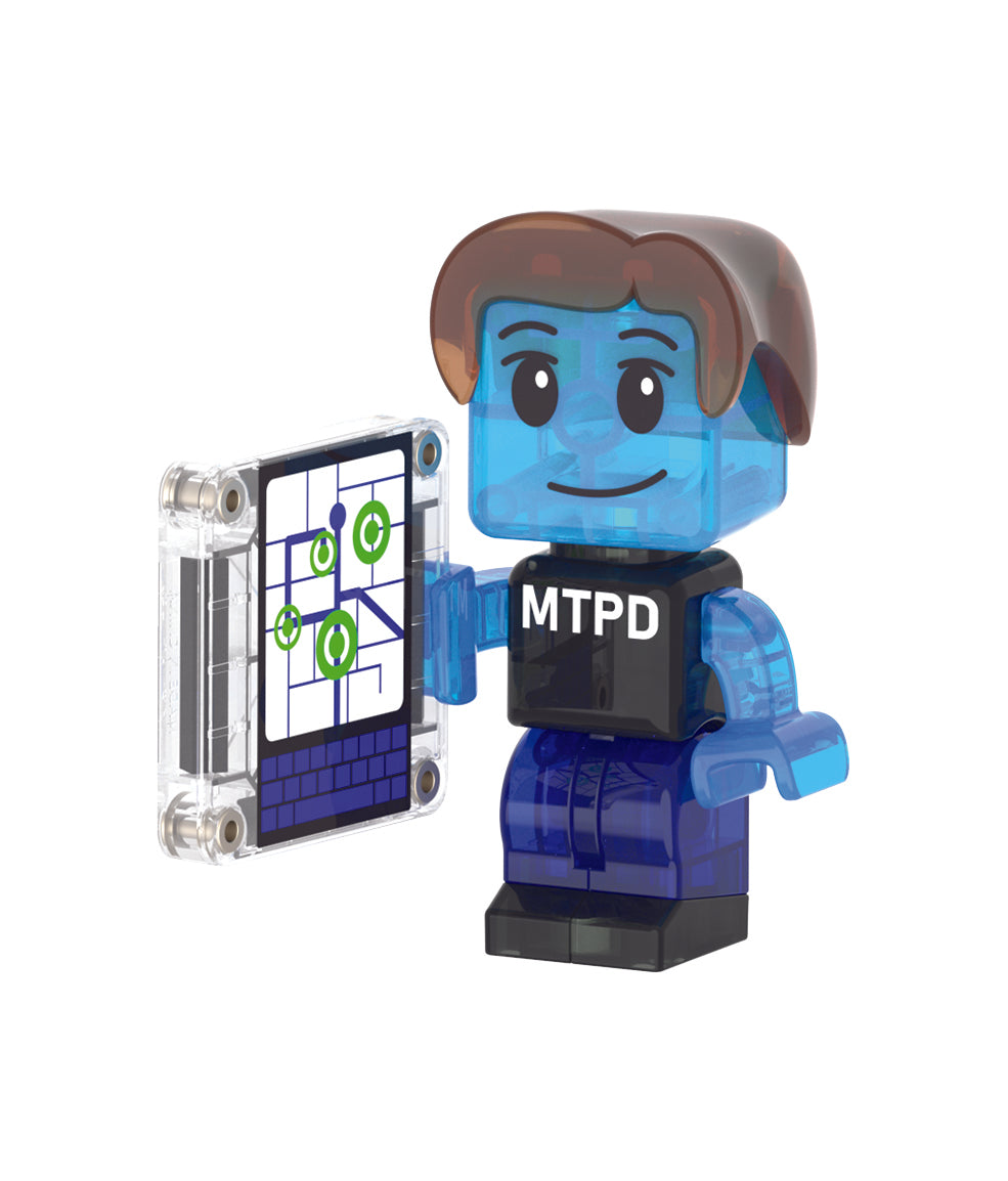 MAGNA-TILES - Police Station 35-Piece Set (NEW COLLECTION 2025)