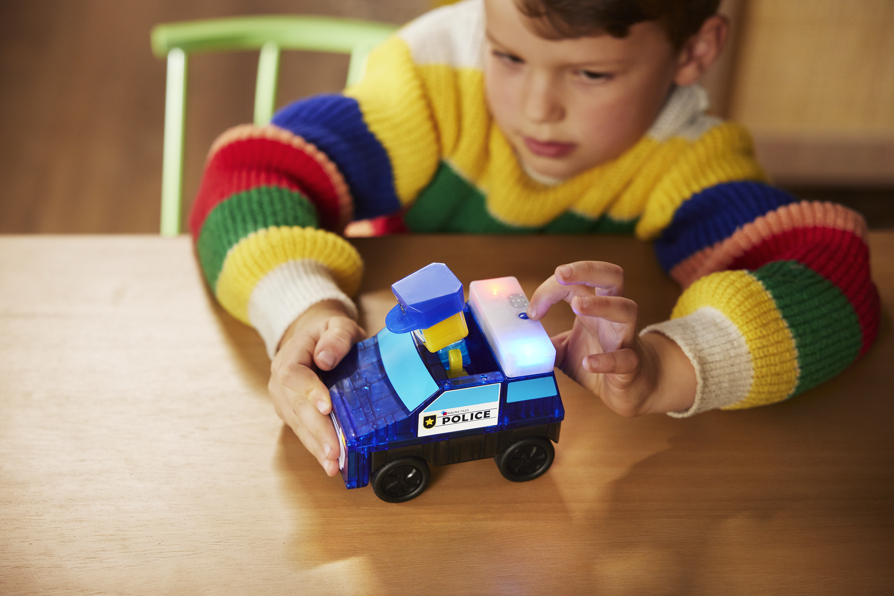 MAGNA-TILES - Police Station 35-Piece Set (NEW COLLECTION 2025)