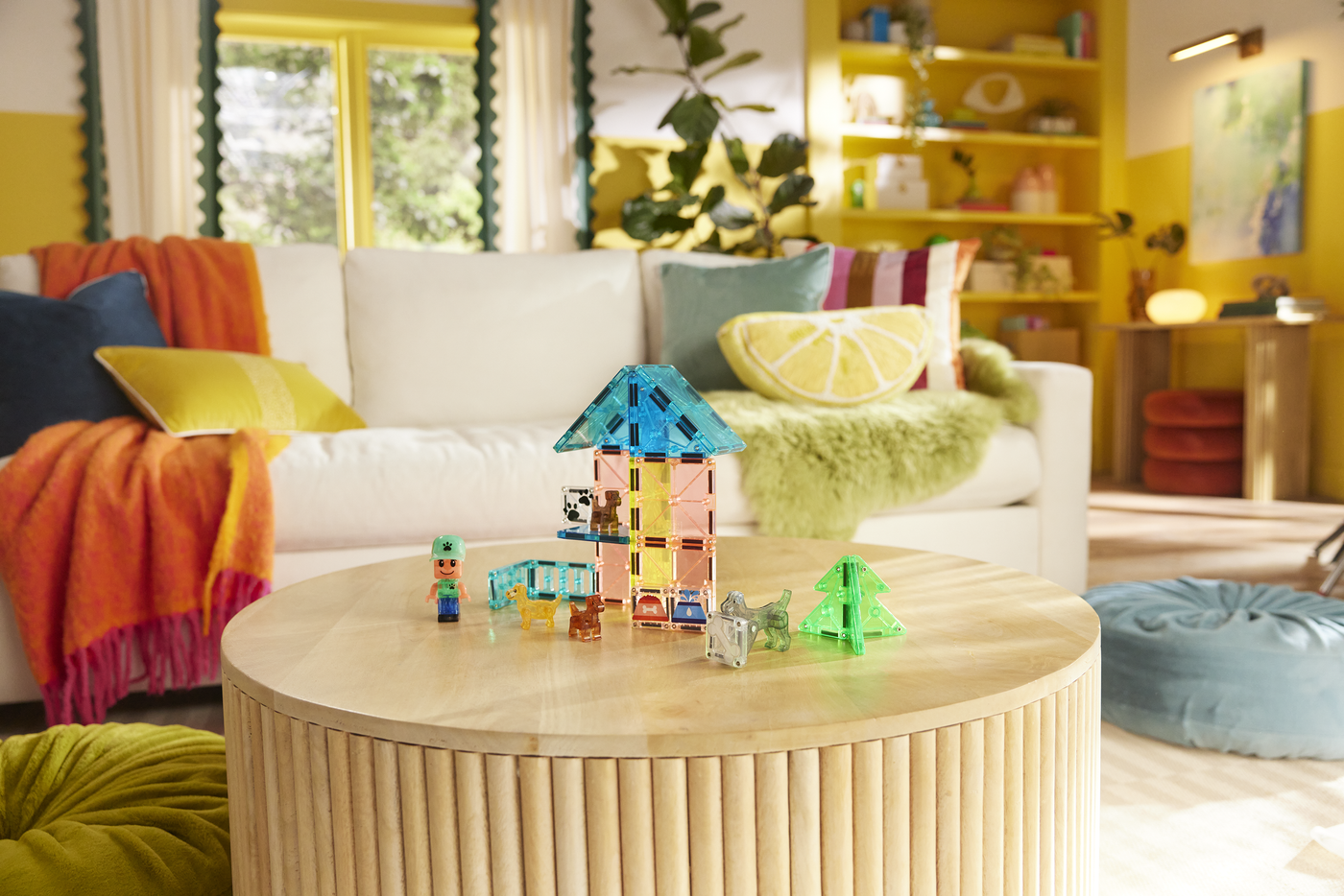MAGNA-TILES - Puppy Park 27-Piece Set (NEW COLLECTION 2025)