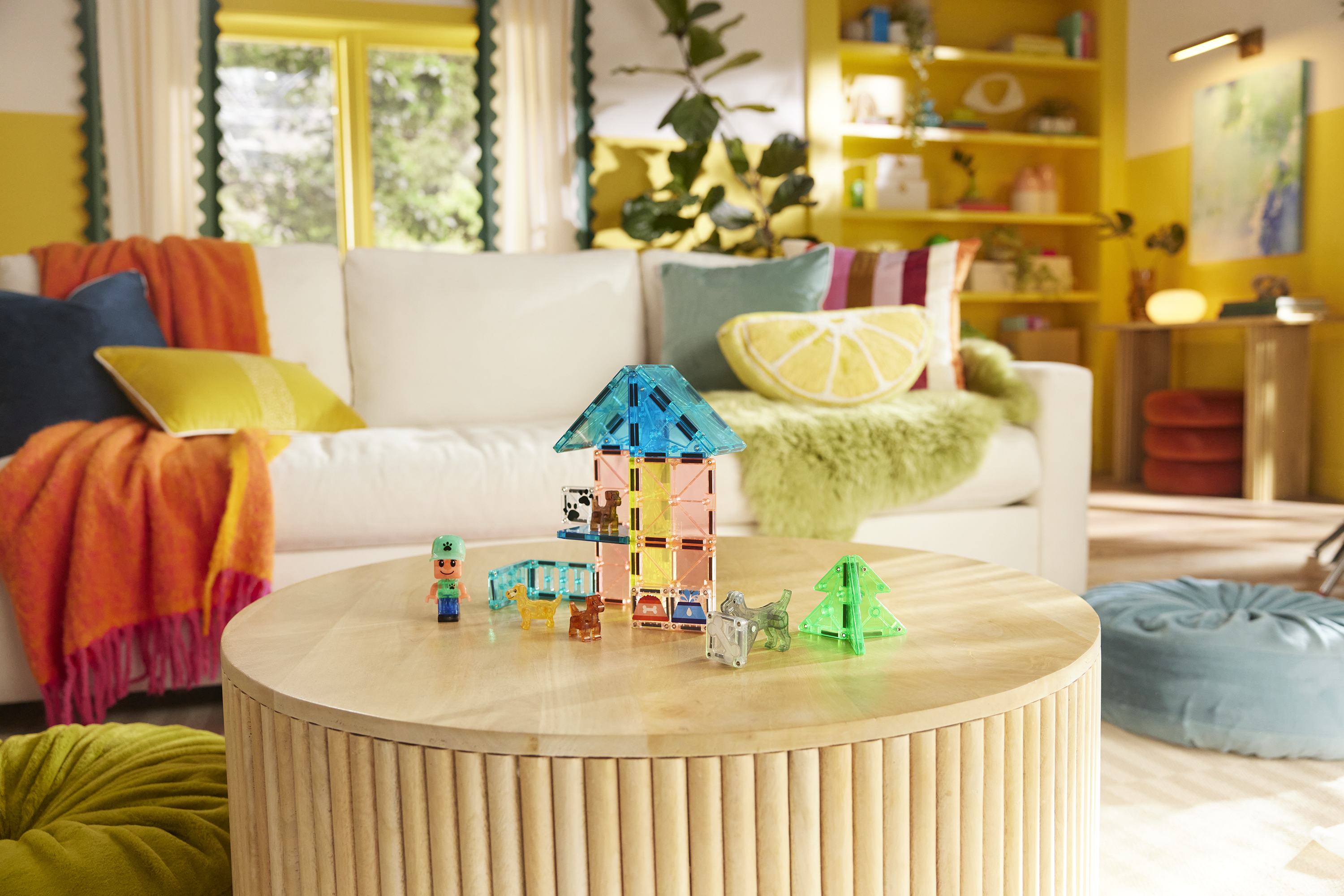 MAGNA-TILES - Puppy Park 27-Piece Set (NEW COLLECTION 2025)