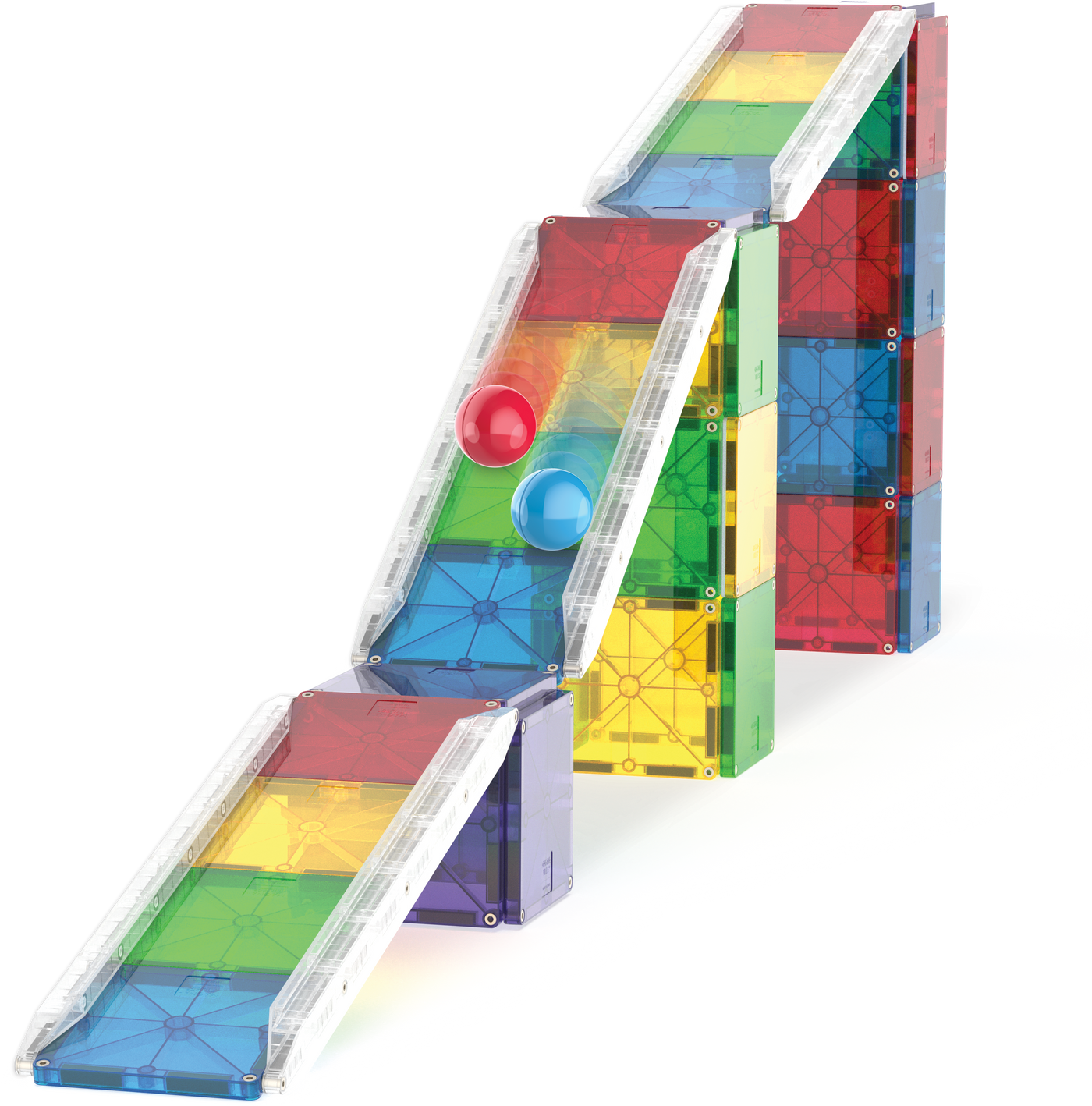 MAGNA-TILES - Rail Racers Deluxe 90-Piece Set (NEW COLLECTION 2025)