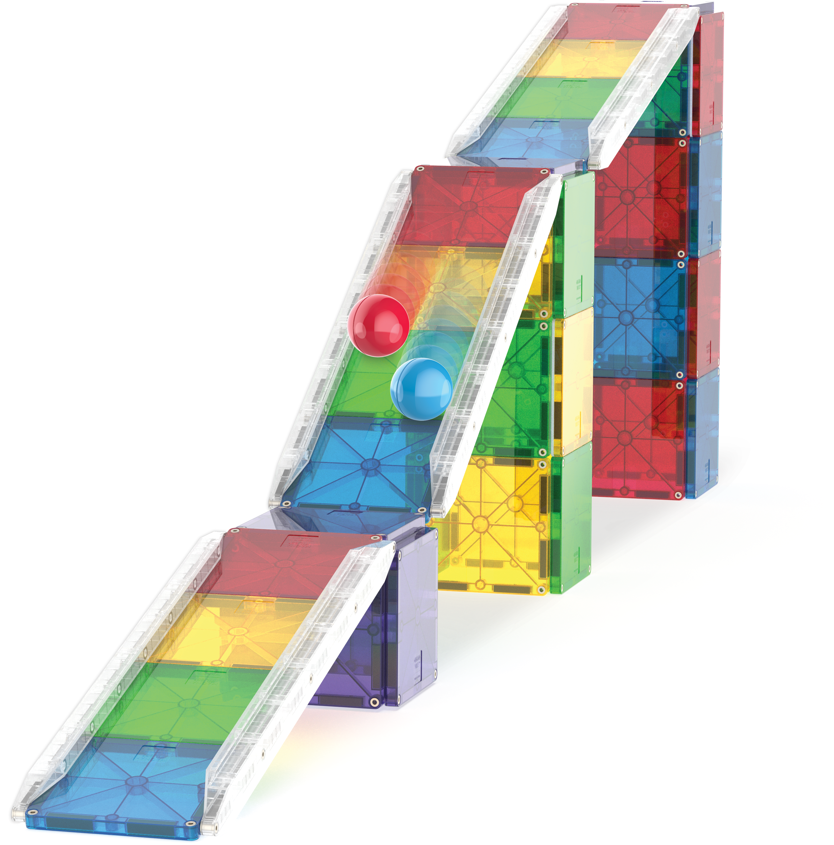 MAGNA-TILES - Rail Racers Deluxe 90-Piece Set (NEW COLLECTION 2025)
