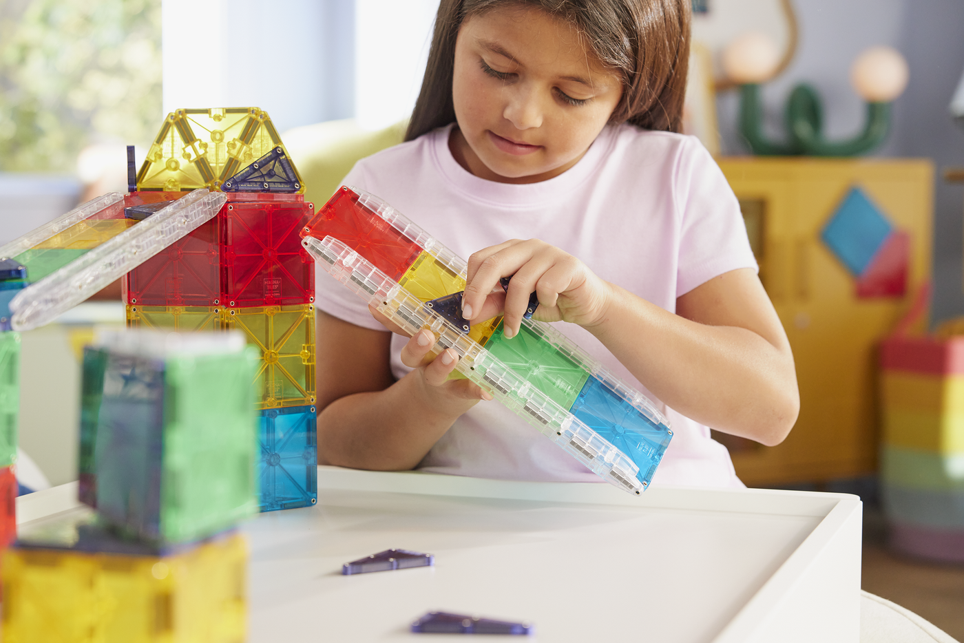 MAGNA-TILES - Rail Racers Deluxe 90-Piece Set (NEW COLLECTION 2025)