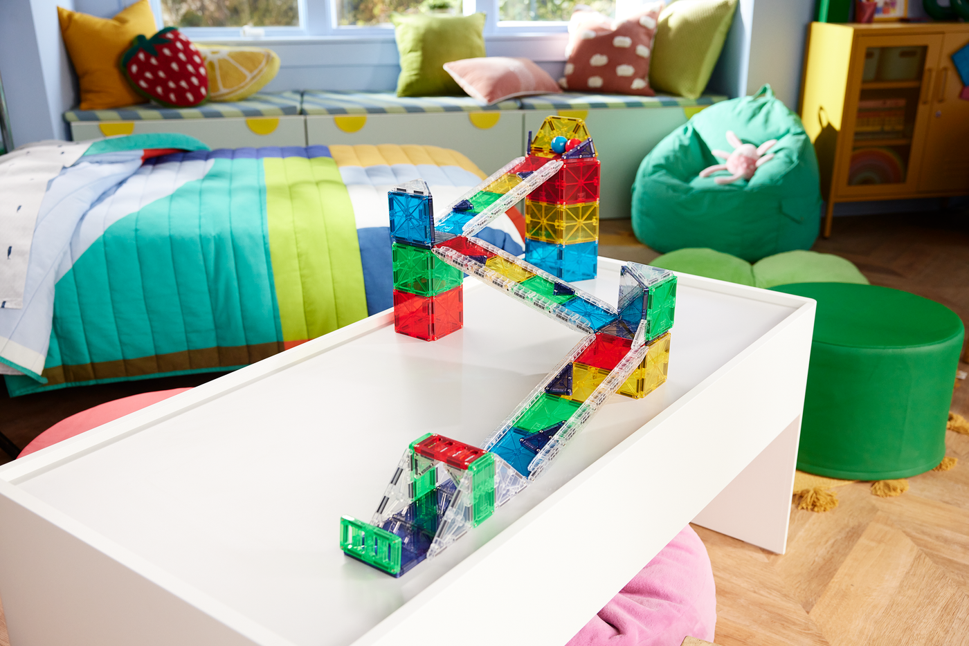 MAGNA-TILES - Rail Racers Deluxe 90-Piece Set (NEW COLLECTION 2025)