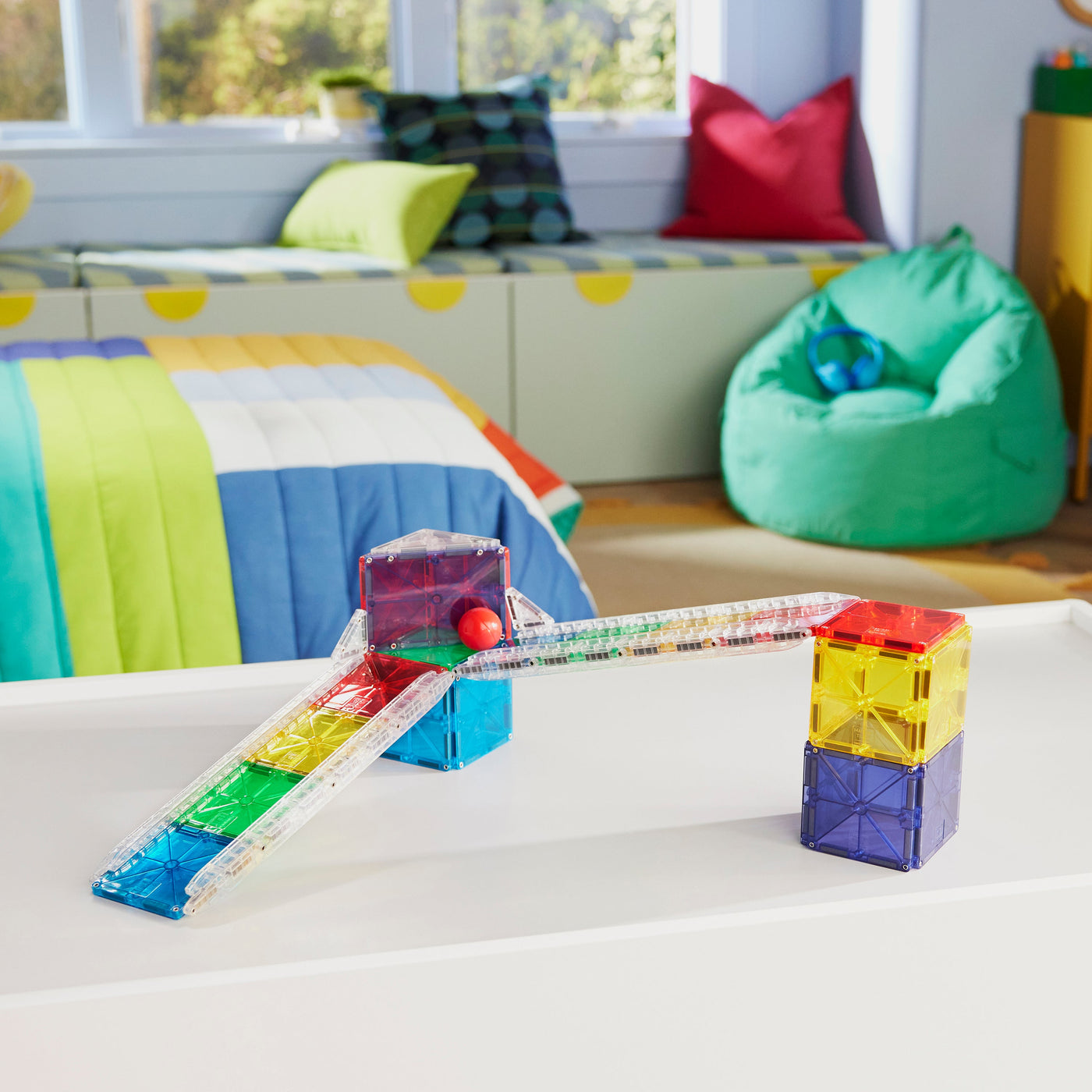 MAGNA-TILES - Rail Racers 33-Piece Set (NEW COLLECTION 2025)