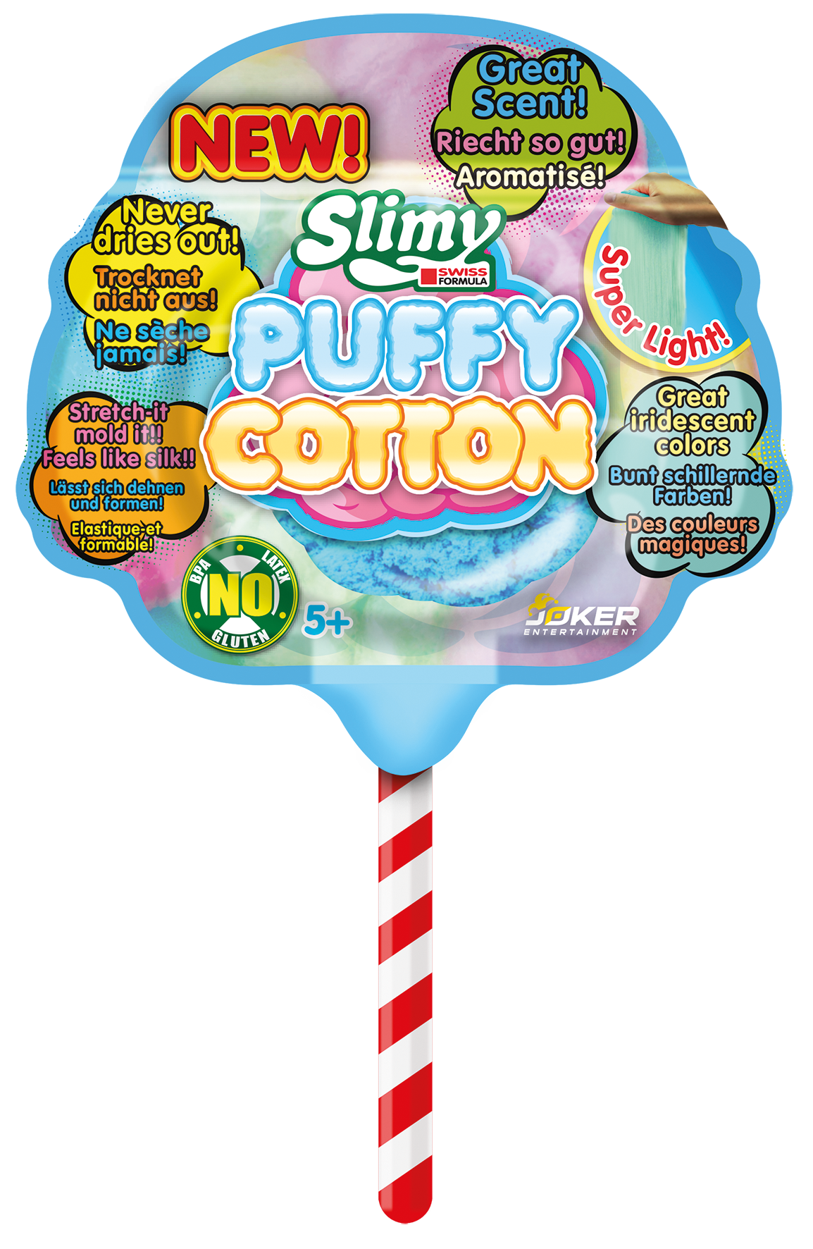 Slimy - Puffy SuikerSpin - Lollipop