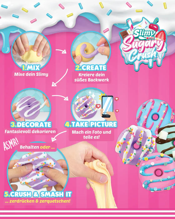 Slimy 36134 - Sugary Crush -it - Mini -Donut