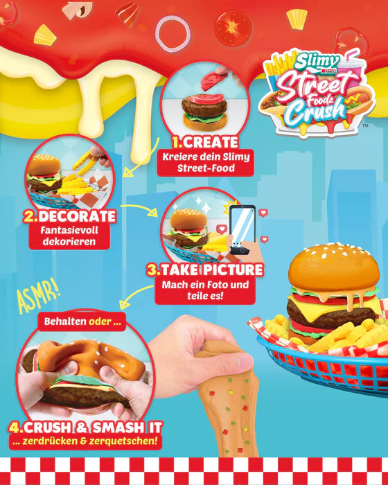 Slimy 36136 - Sugary Crush-it - Mini-Burger