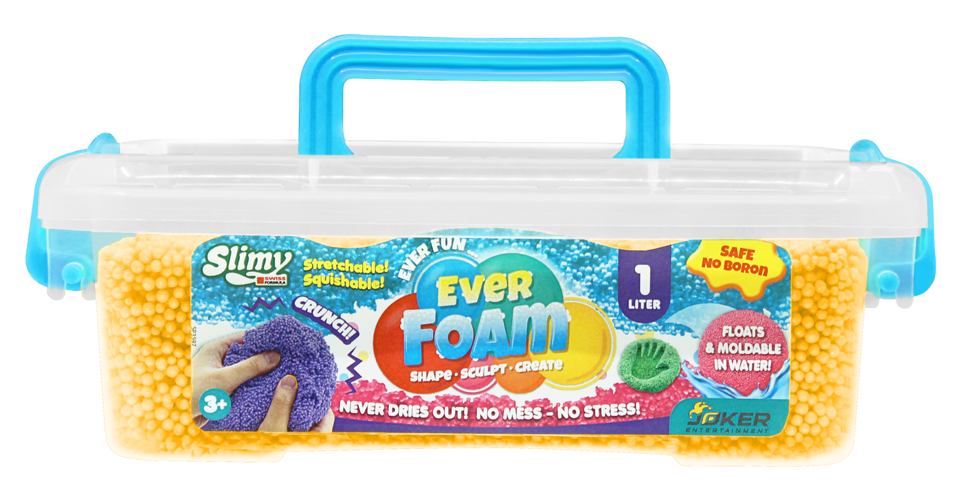 Slimy 3800 - Slimy Ever Foam - 1L in praktische opbergdoos