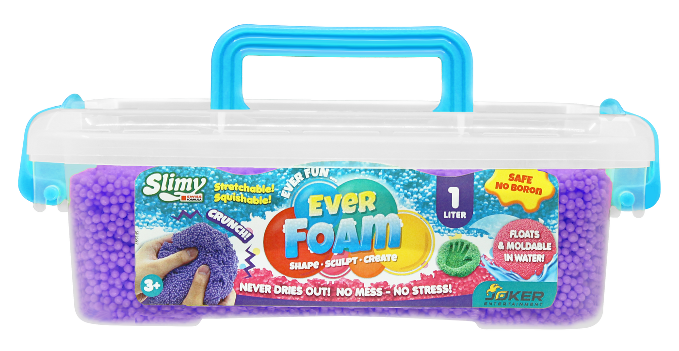 Slimy 3800 - Slimy Ever Foam - 1L in praktische opbergdoos