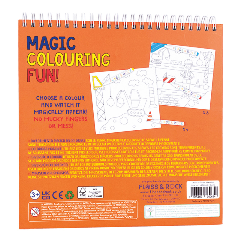 49P6065 - Floss&Rock - Magic Colouring Fun - Construction