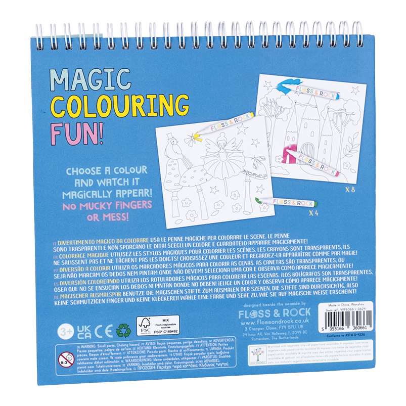 49P6066 Floss&Rock - Magic Colouring Fun - Enchanted